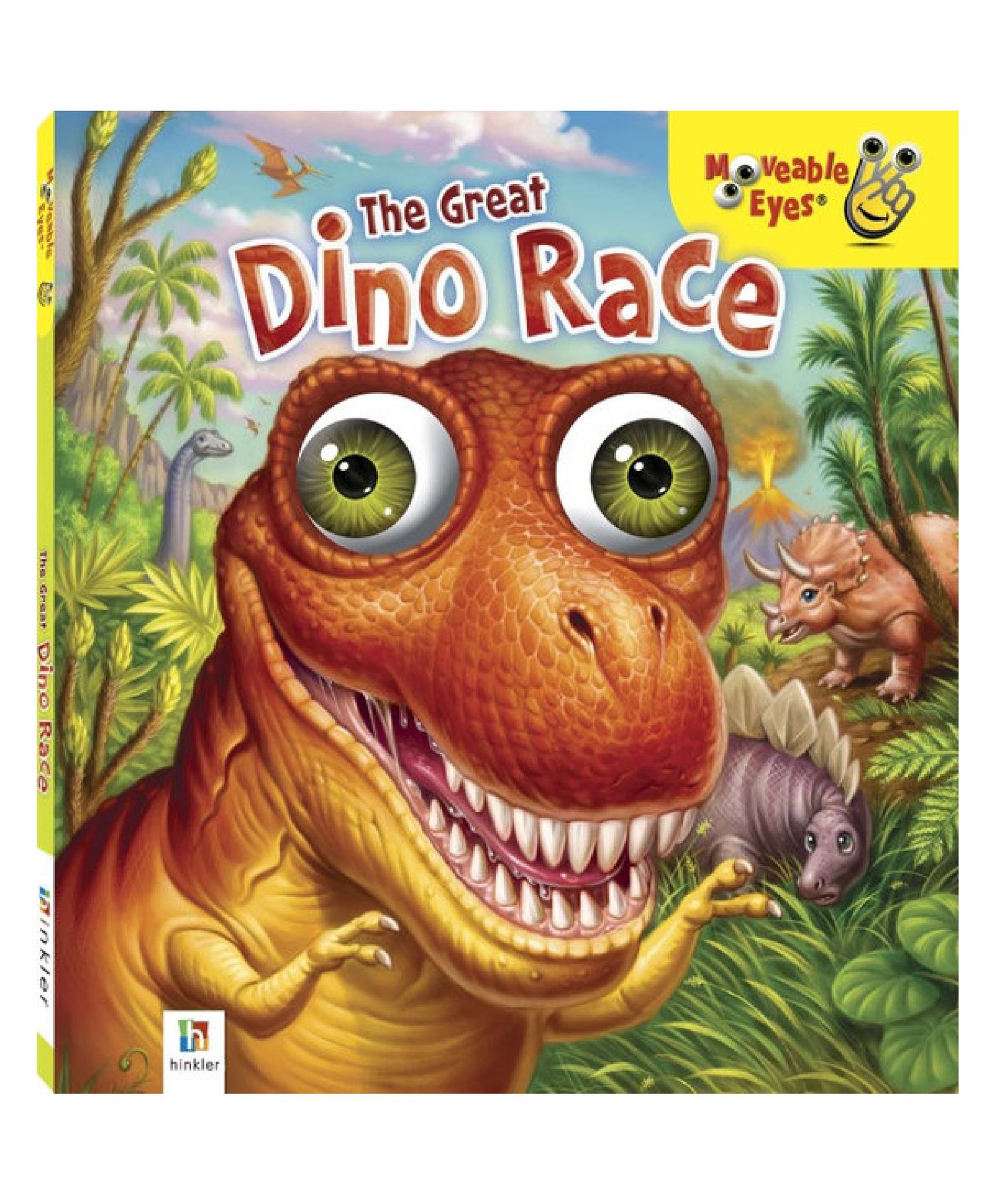 Dino Race Moveable Eye Board Book - English Online in India, Buy at Best  Price from  - 8526806