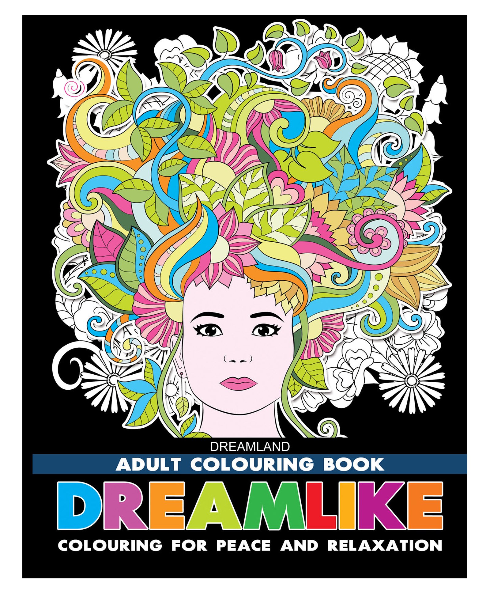 dreamland publications Dreamland Dreamlike- Colouring Book for Adults-picture-17
