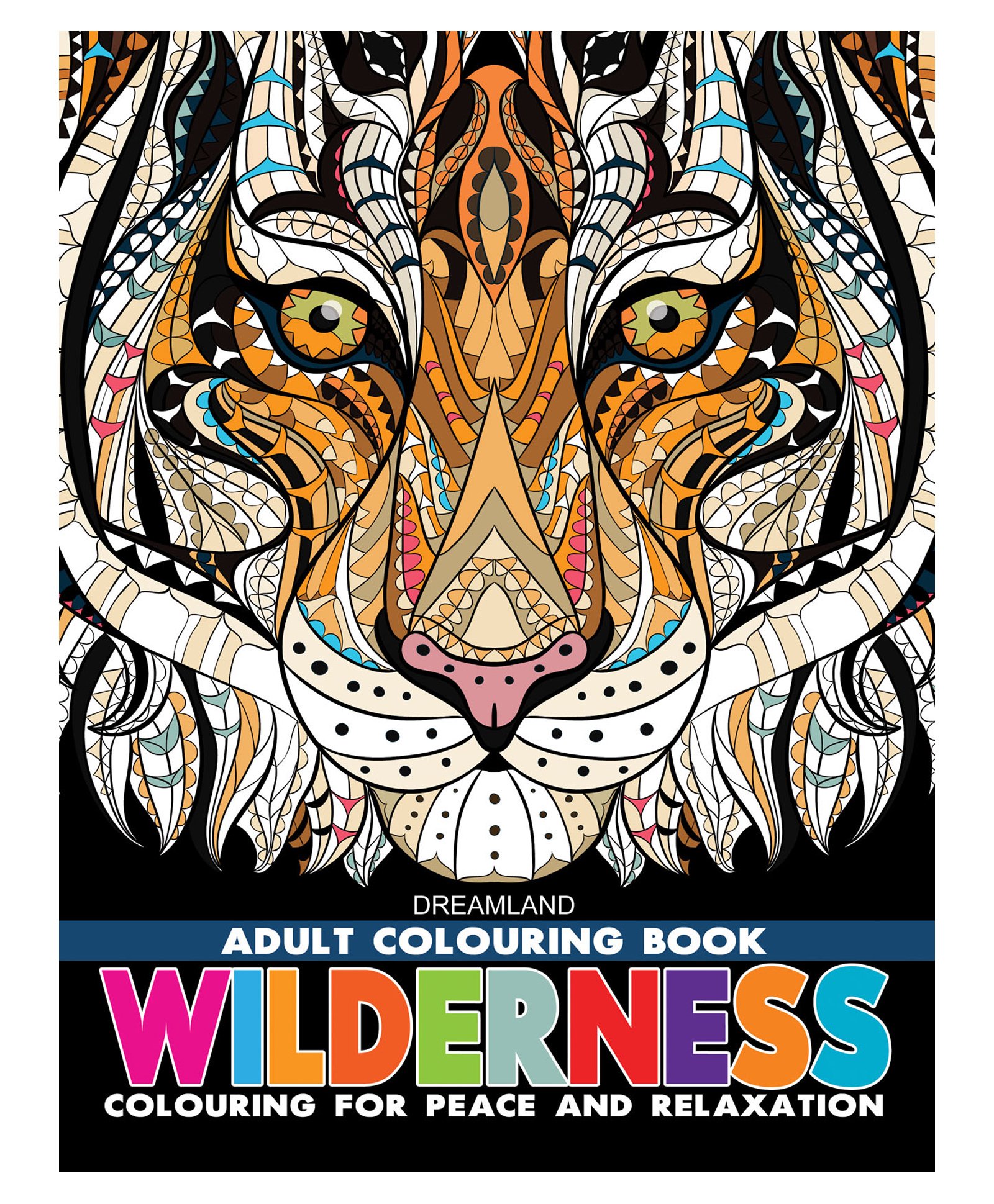 Download Dreamland Publications Wilderness Colouring Book For Adults English Online In India Buy At Best Price From Firstcry Com 8532103