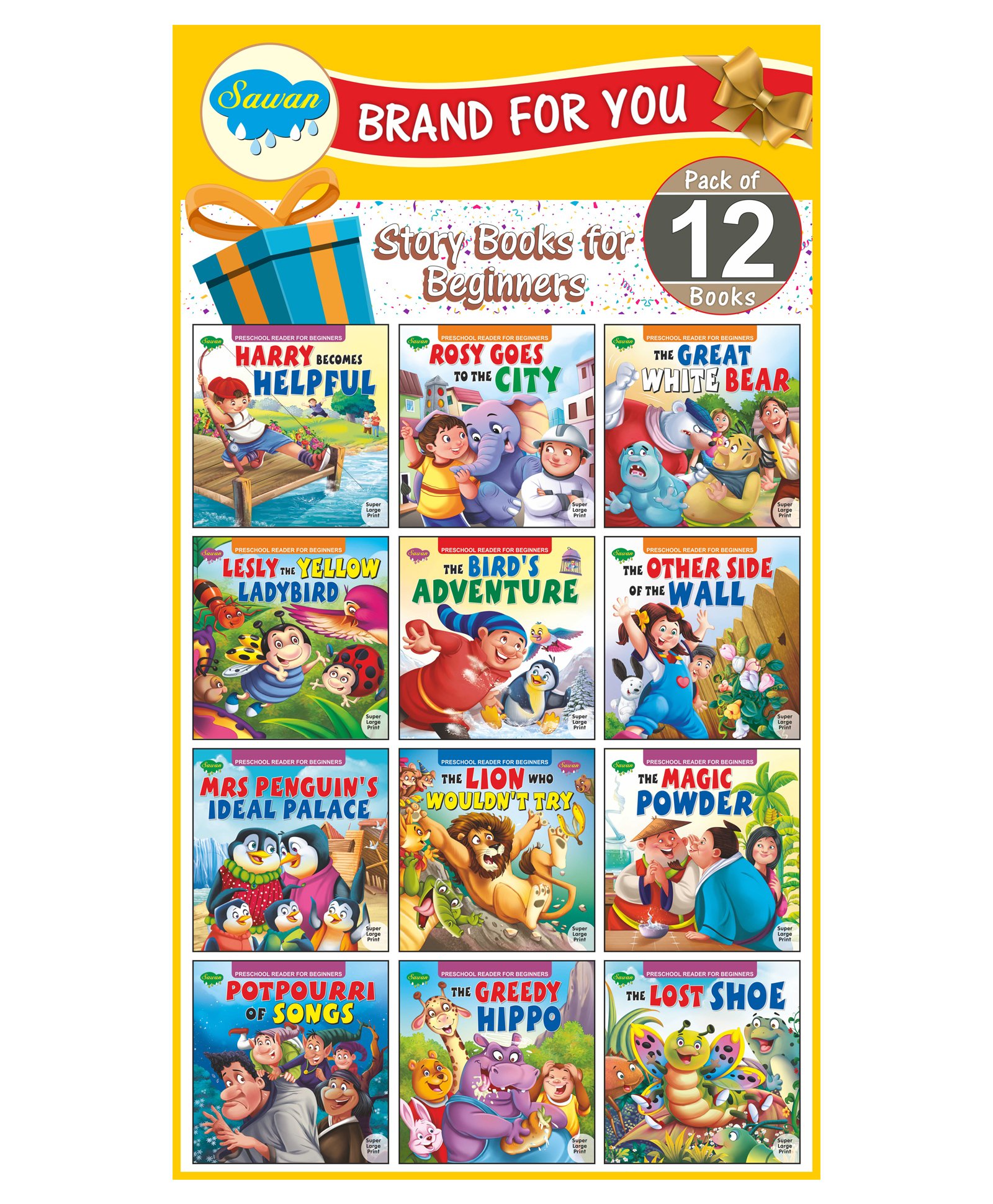 Sawan Early Reader Series Story Books Set of 12 - English-picture-8
