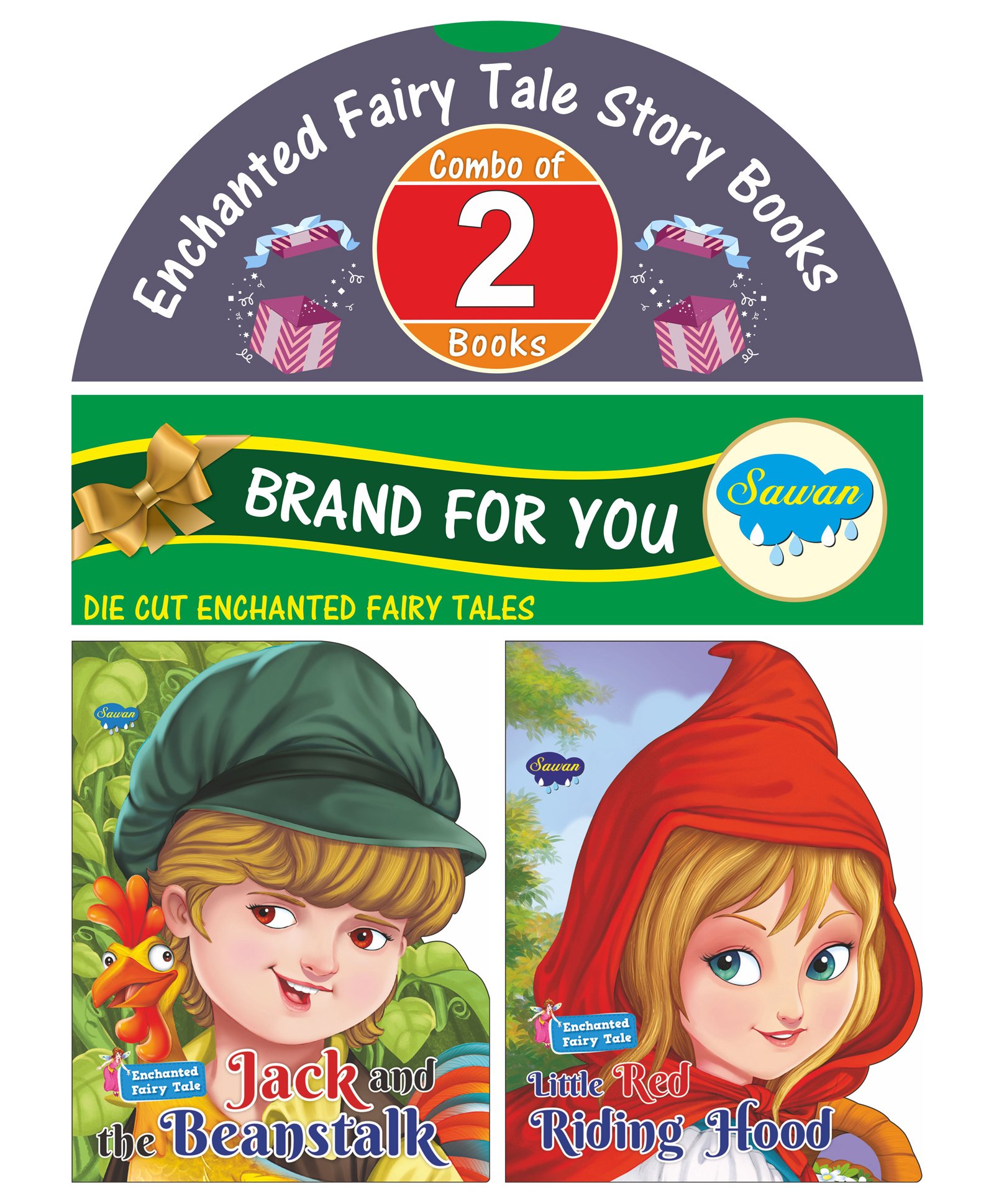 Sawan Enchanted Fairy Tale Story Books Set of 2 - English-image-46