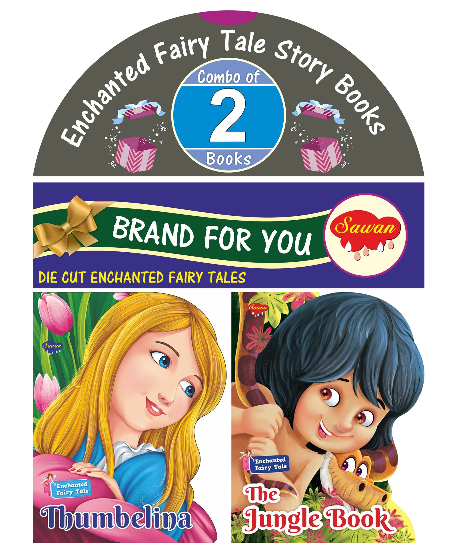Sawan Enchanted Fairy Tale Story Books Set of 2 - English-image-47