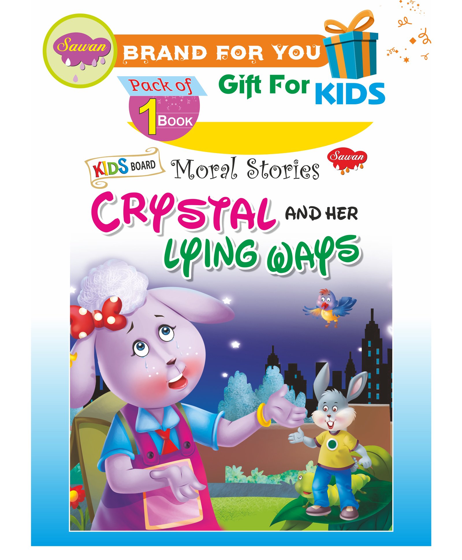 Sawan Crystal and Her Lying Ways Board Story Book - English-image-29