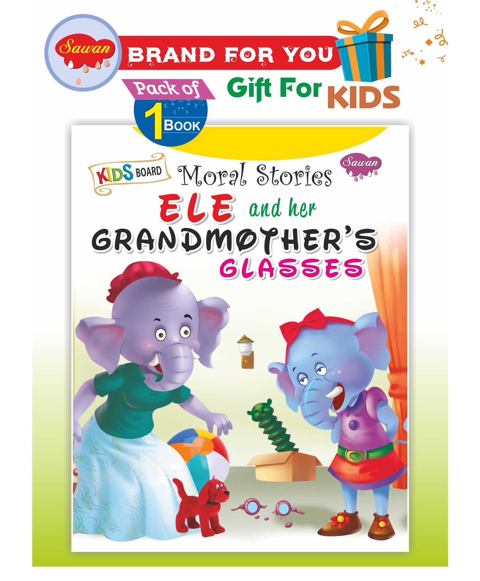Sawan Ele And Her Grandmother's Glasses Board Story Book - English-image-15