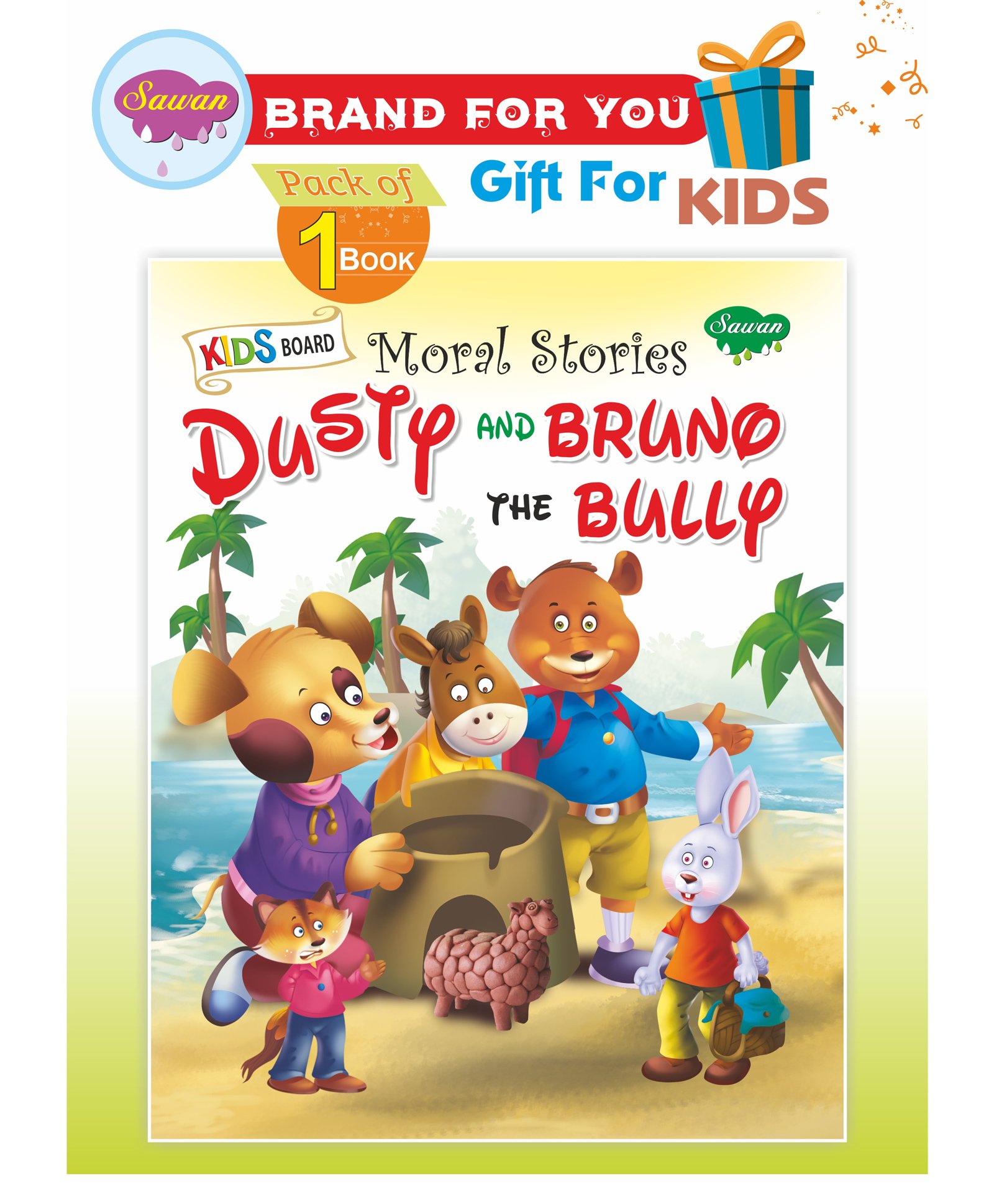 Sawan Dusty & Bruno The Bully Board Story Book - English-image-19