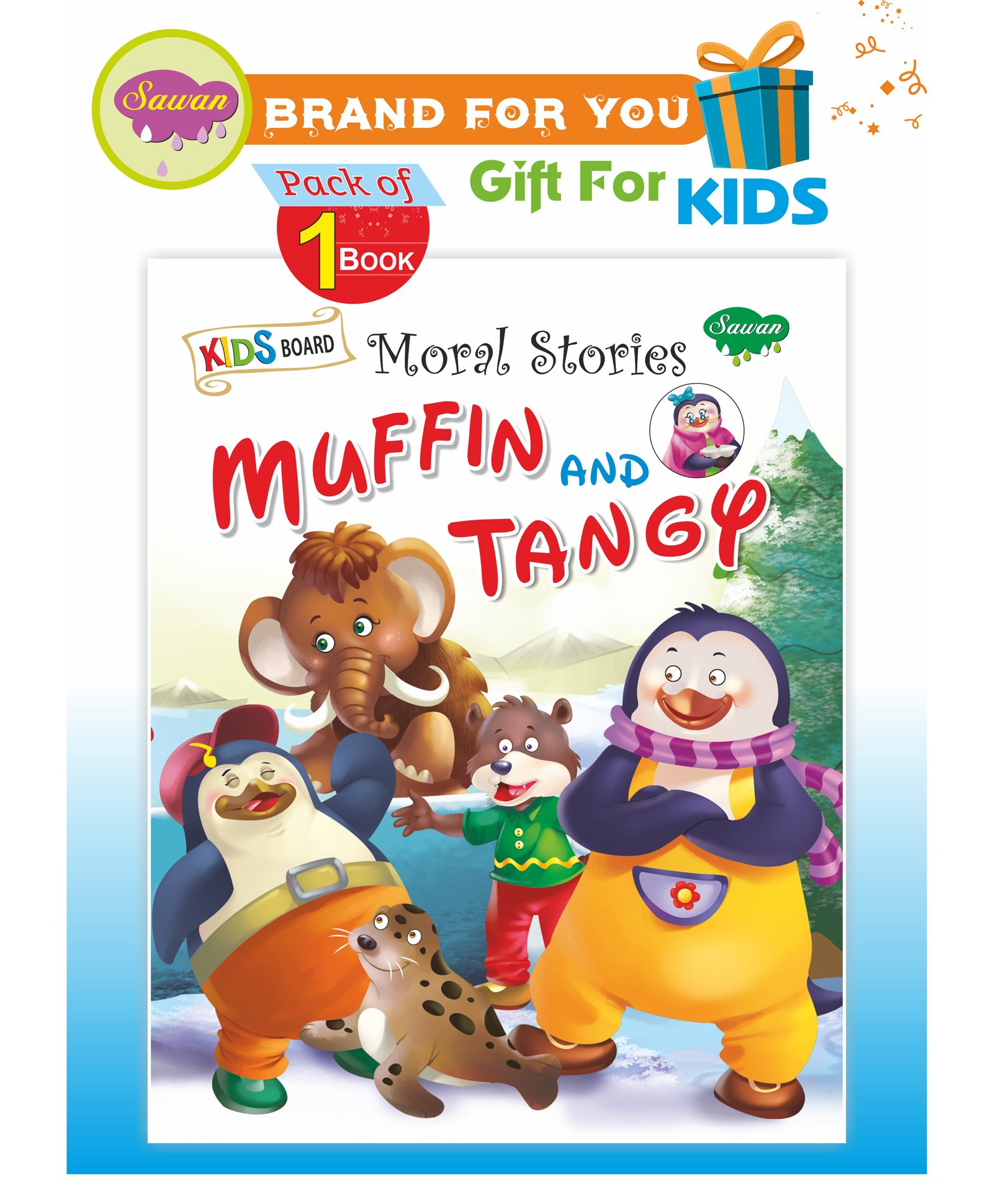 Sawan Muffin And Tangy Board Story Book - English-image-21