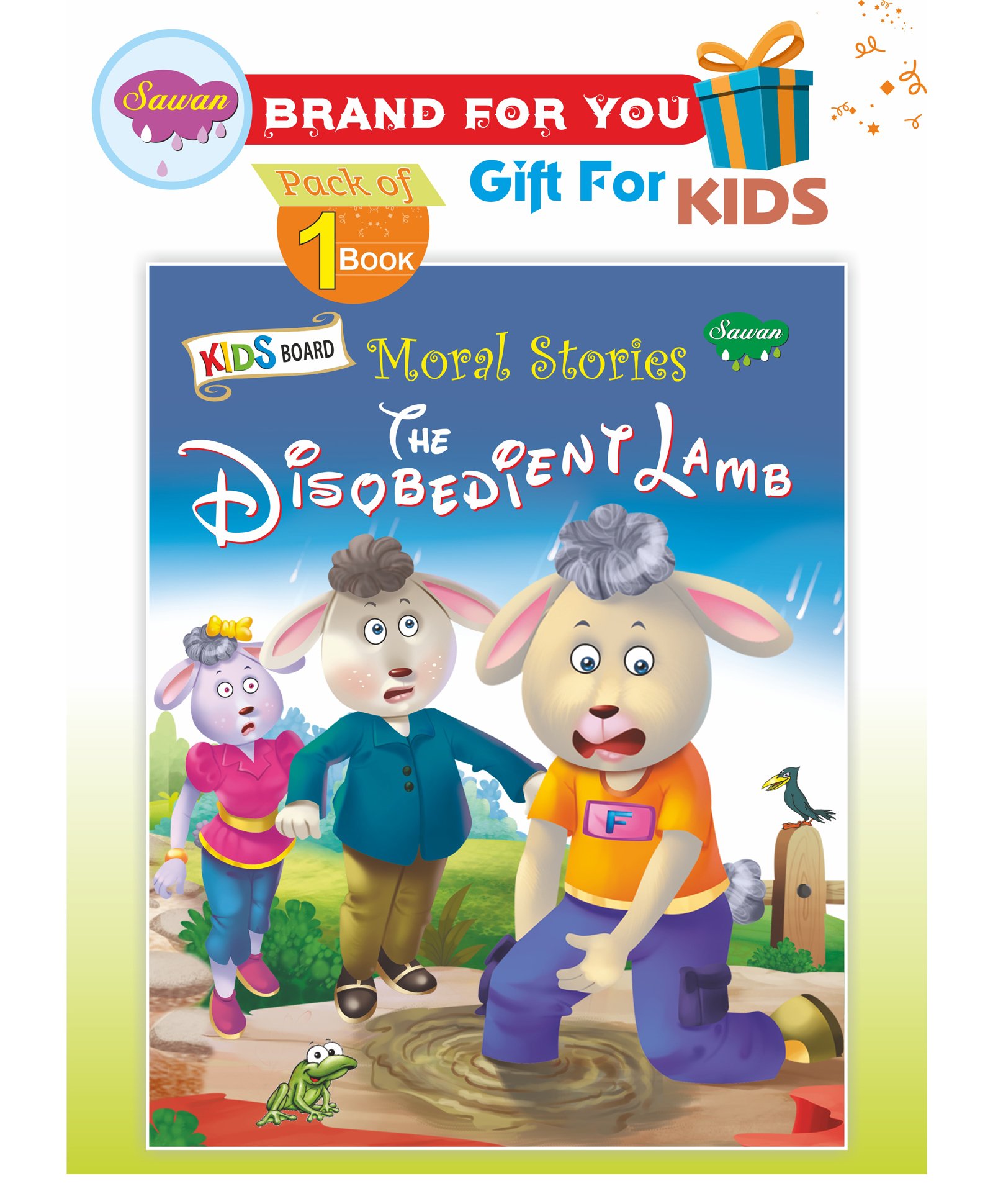 Sawan The Disobedient Lamb Board Story Book - English-image-24