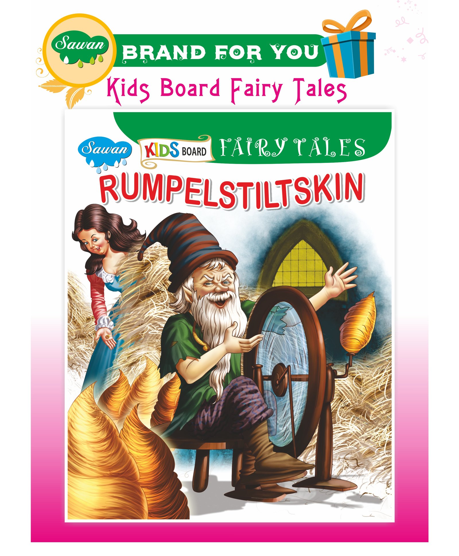 Sawan Rumpelstiltskin Fairy Tale Board Book - English-image-38