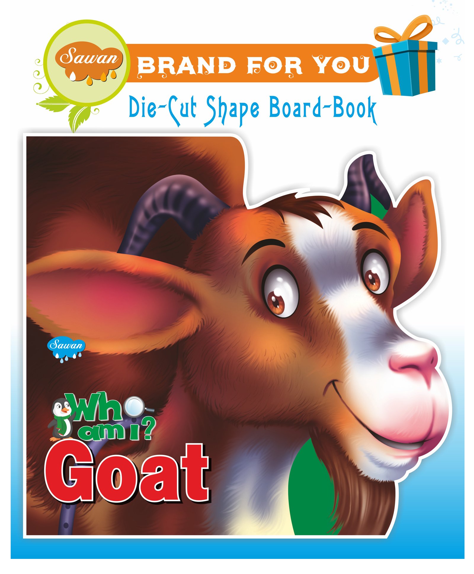 Sawan Presents 'Who Am I' Goat Die-Cut Shape Board Book - English-image-7