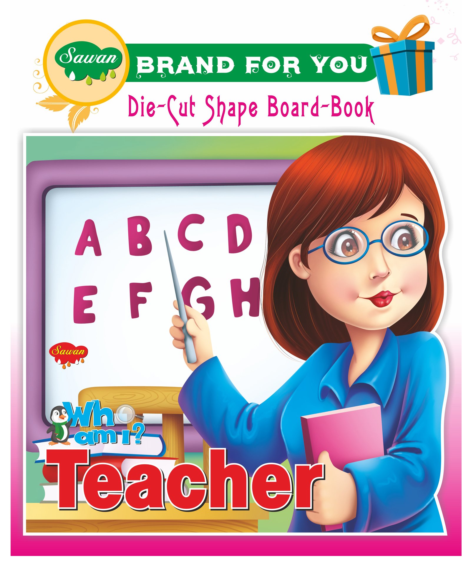 Sawan Who Am I Teacher Die-Cut Shape Board Book - English-image-36