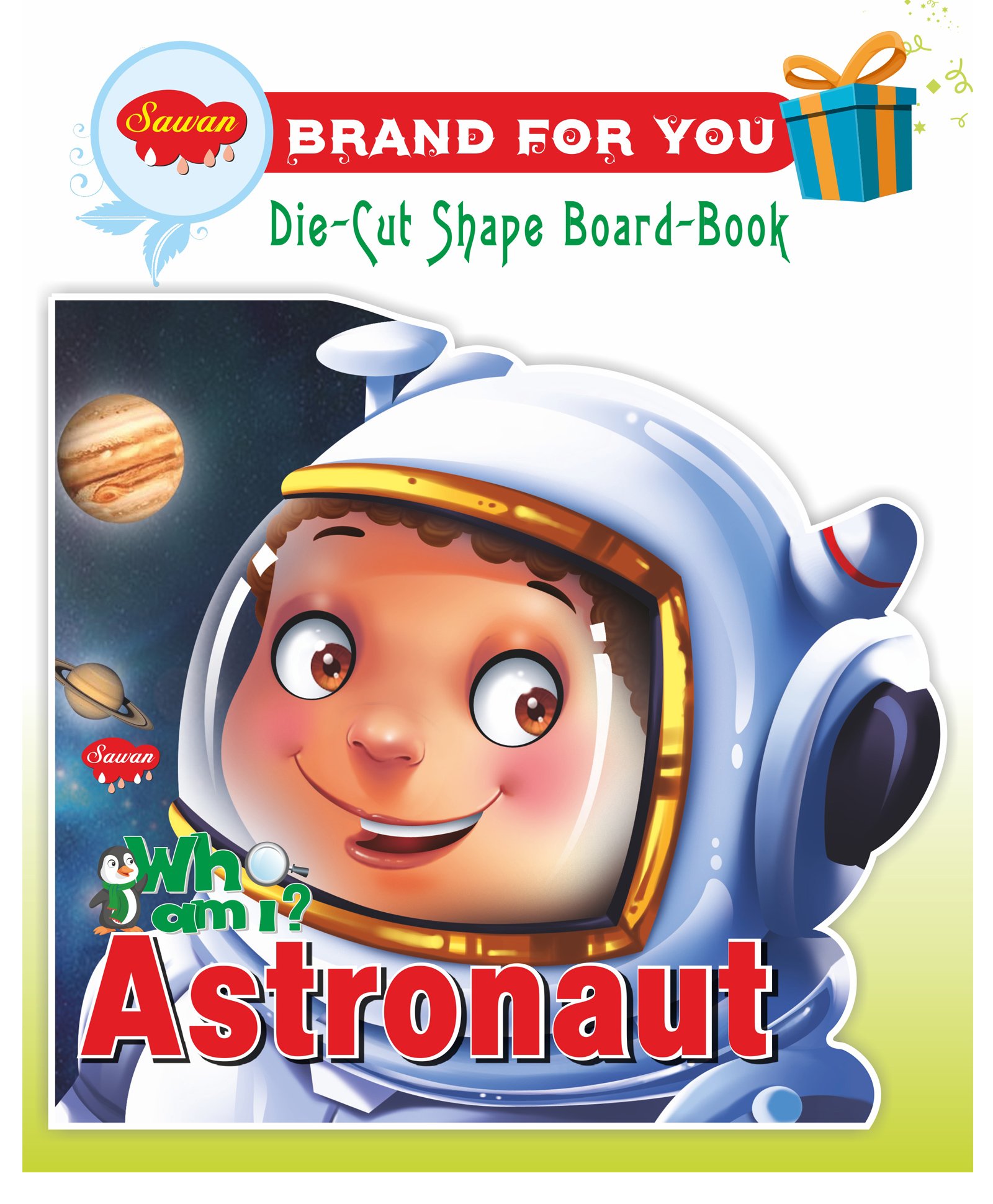 Sawan Who Am I Astronaut Die-Cut Shape Board Book - English-image-10