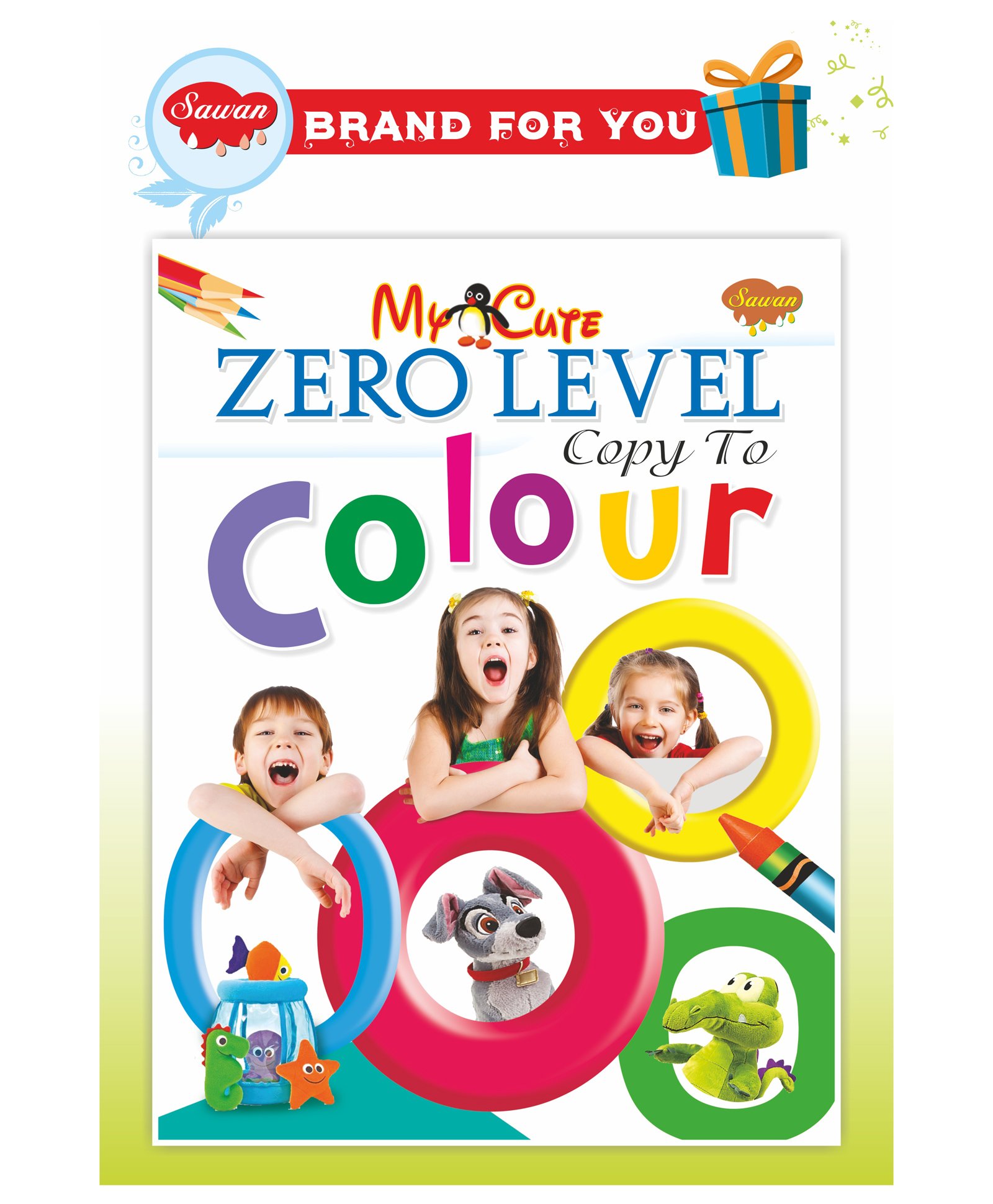 Sawan My Cute Zero Level Colouring Copy to Colour Book - Sawan-image-42