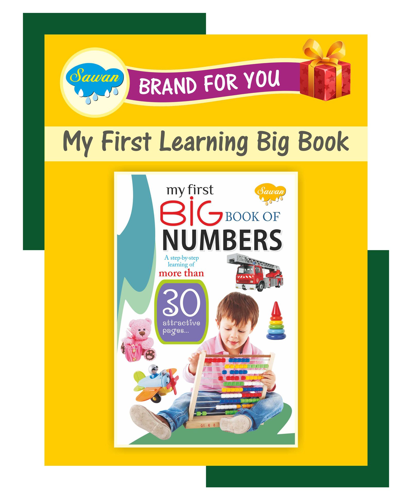 Sawan My First Learning Big Book Of Numbers - English-image-34