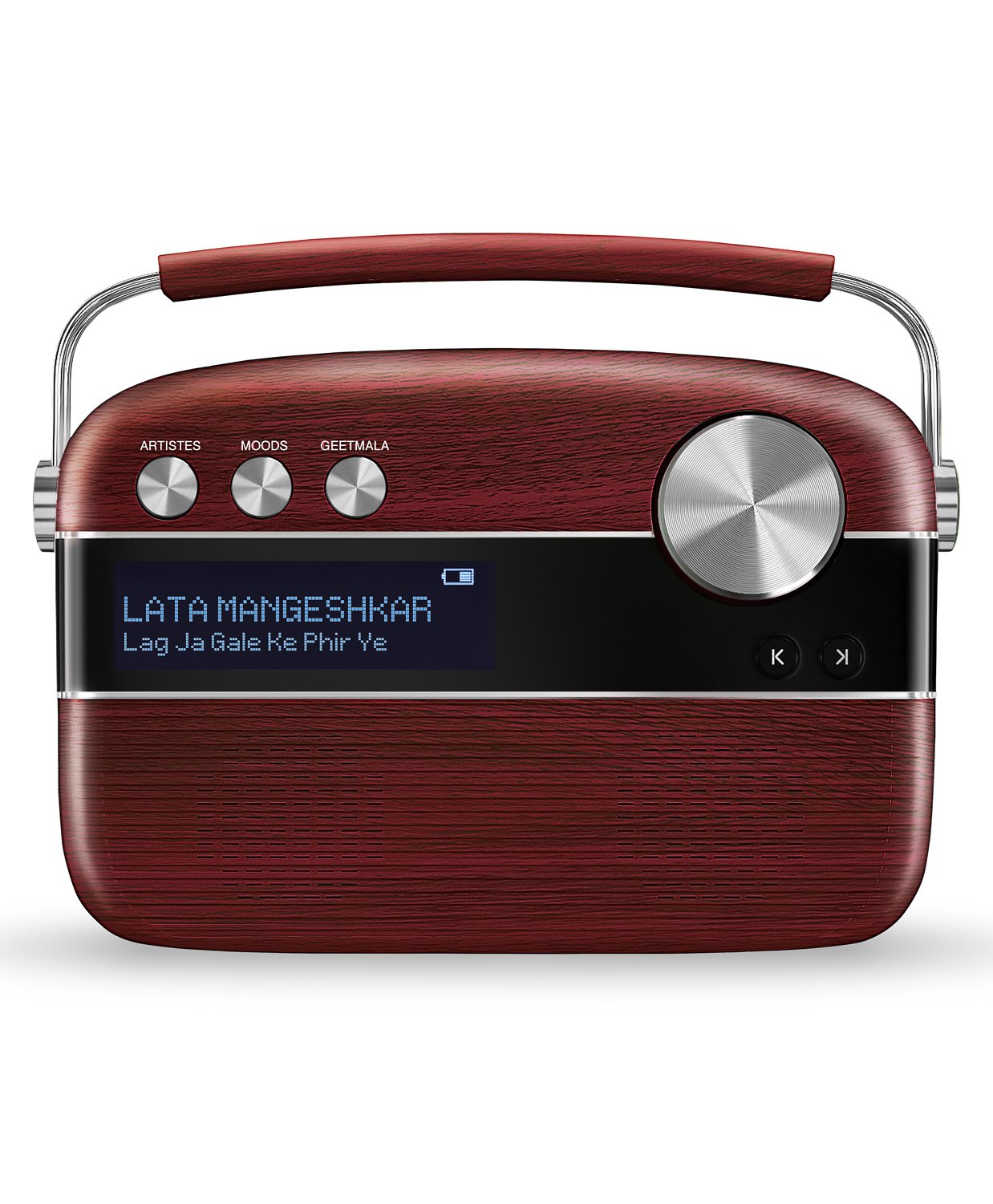 Saregama Carvaan Hindi Music Player with 5000 Preloaded Songs - Maroon-picture-23
