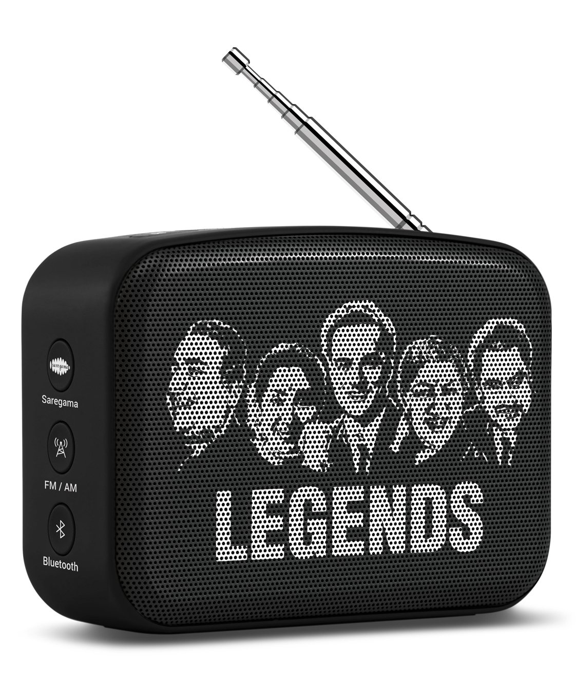 Saregama Carvaan Mini 2.0 Music player with Bluetooth - Moonlight Black-image-5