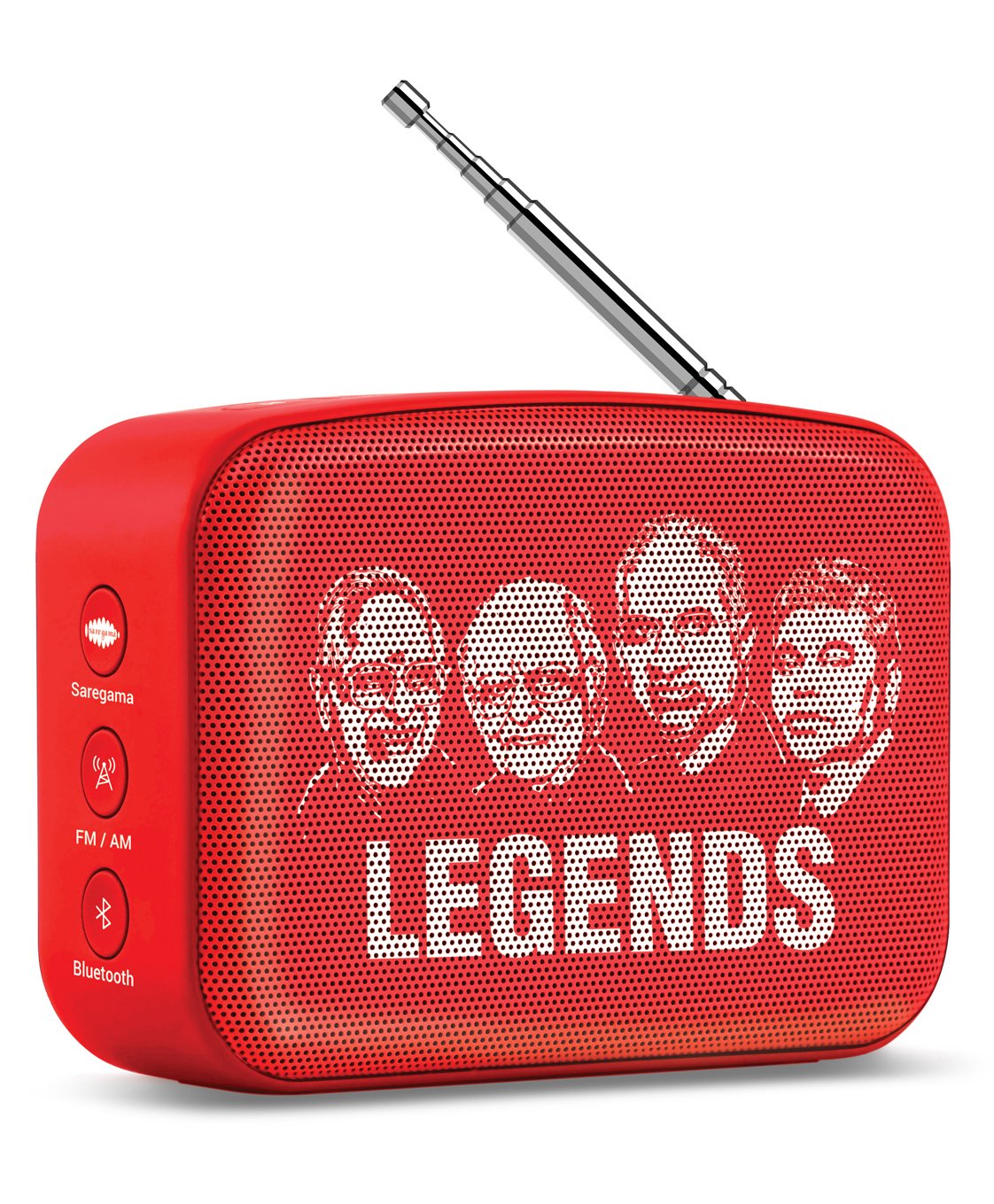 Saregama Carvaan Mini 2.0 Tamil Bluetooth Music Player - Sunset Red-image-2