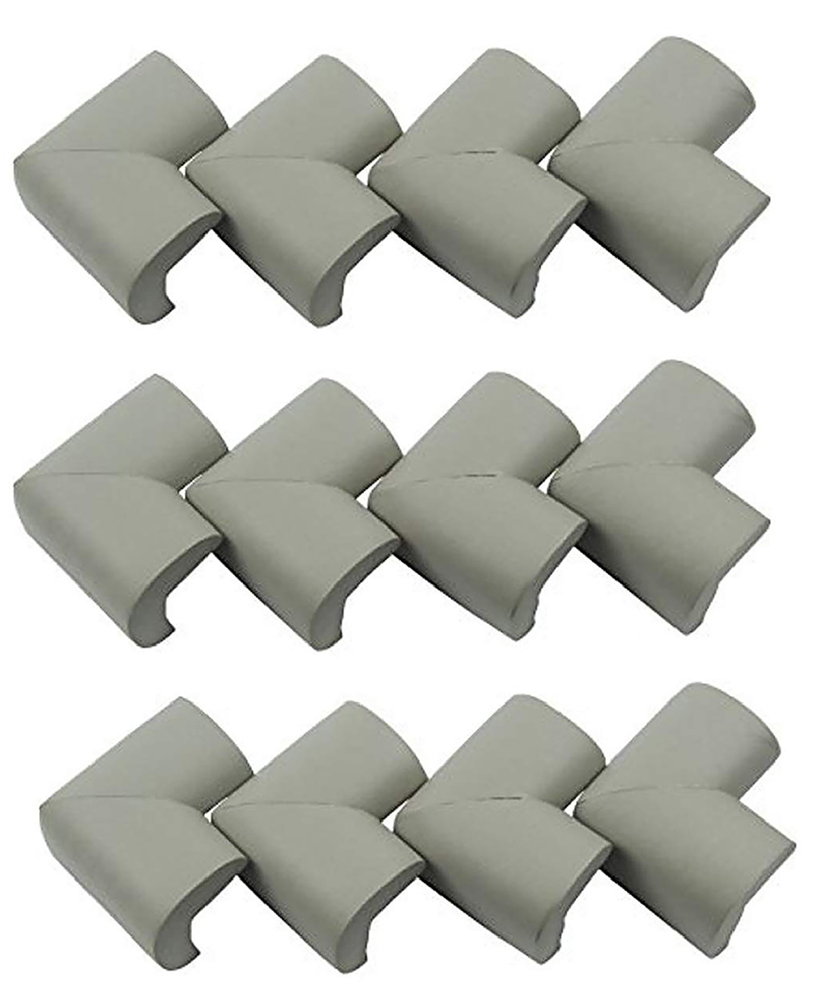 SYGA Foam Edge and Corner Protection Guard Pack of 12 - Grey-picture-11