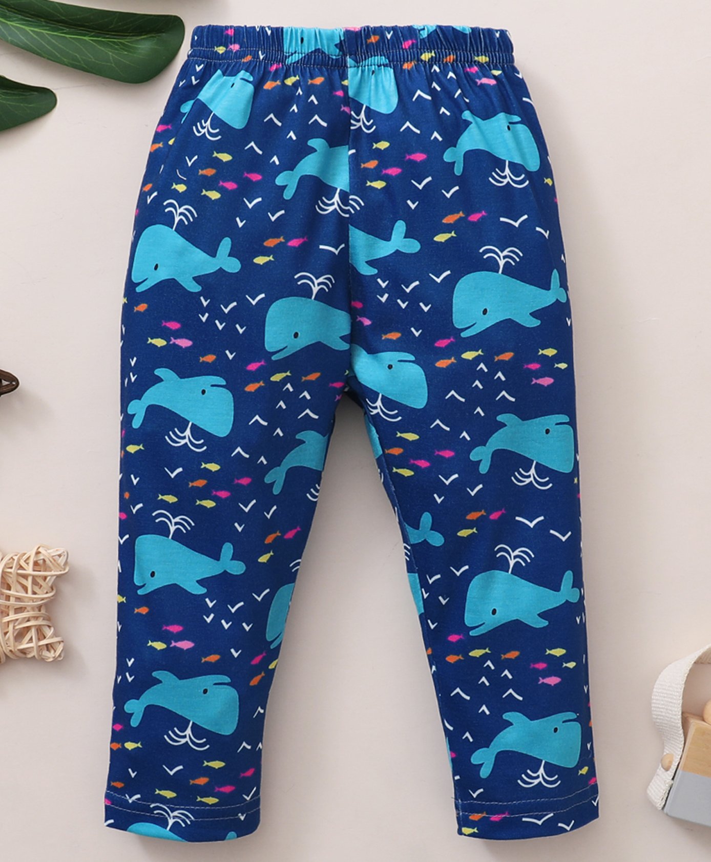 Kookie Kids Full Length Leggings - Blue-image-14
