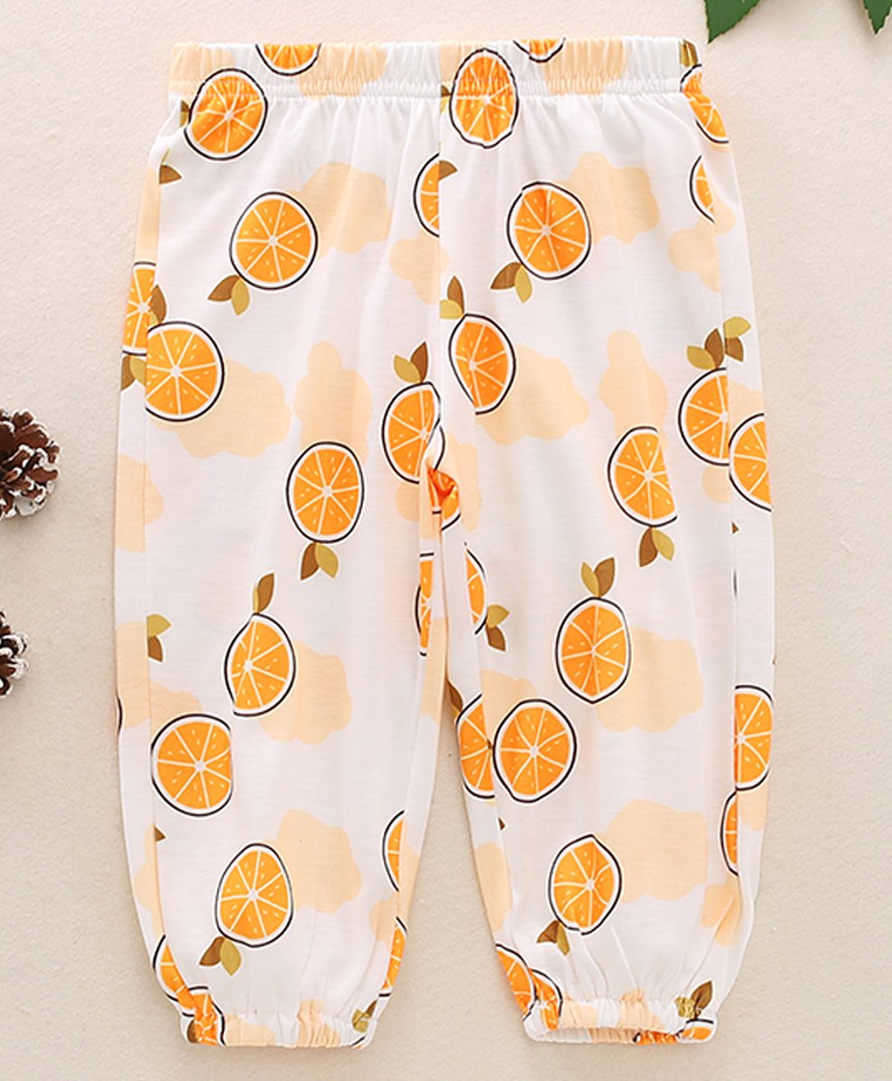 Kookie Kids Full Length Lounge Pant  - Orange-image-32