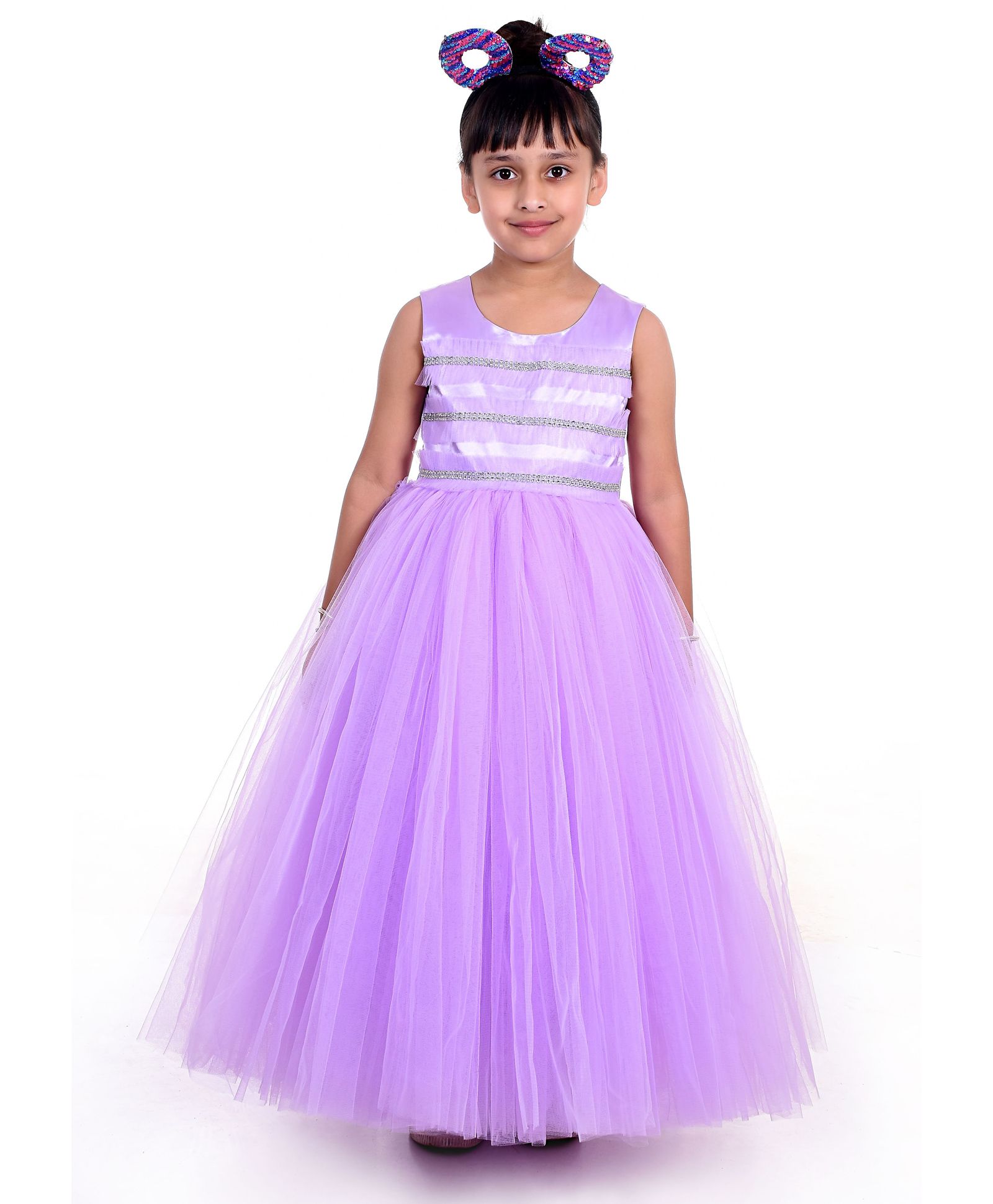 7 years girl gown design