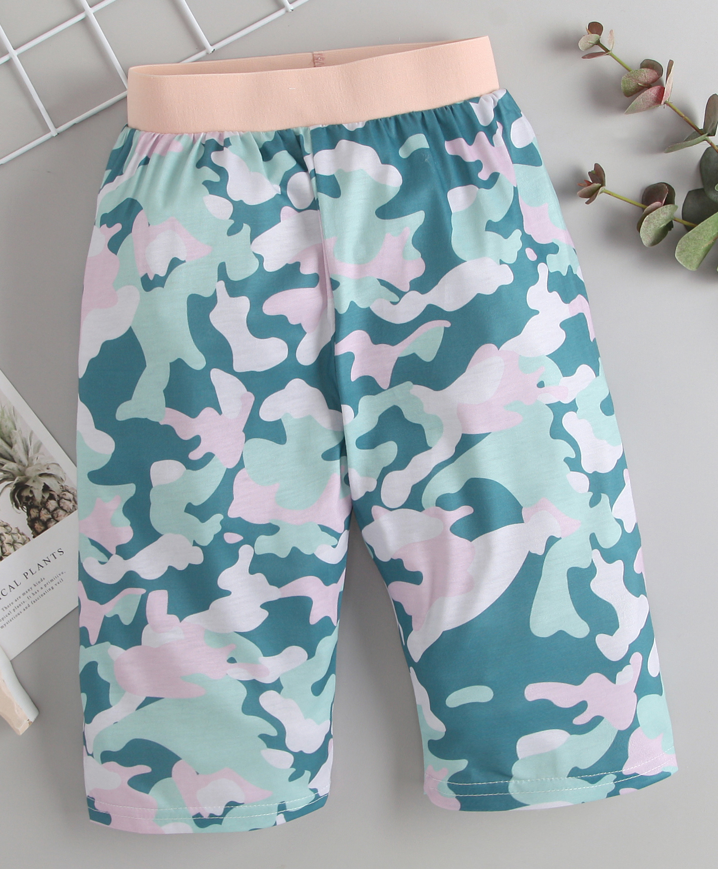 Kookie Kids Full Length Camouflage Lounge Pant - Multcolour-image-1