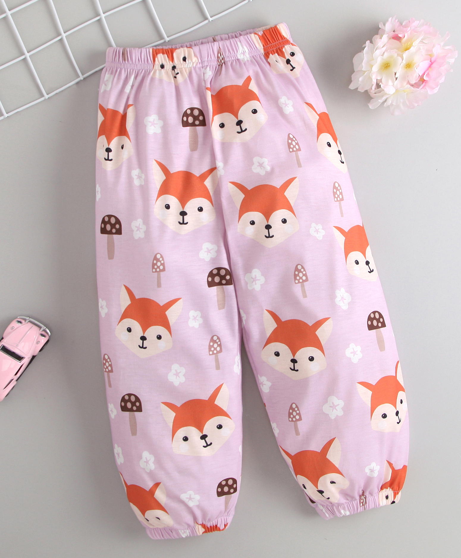 Kookie Kids Full Length Harem Pant - Purple-picture-16