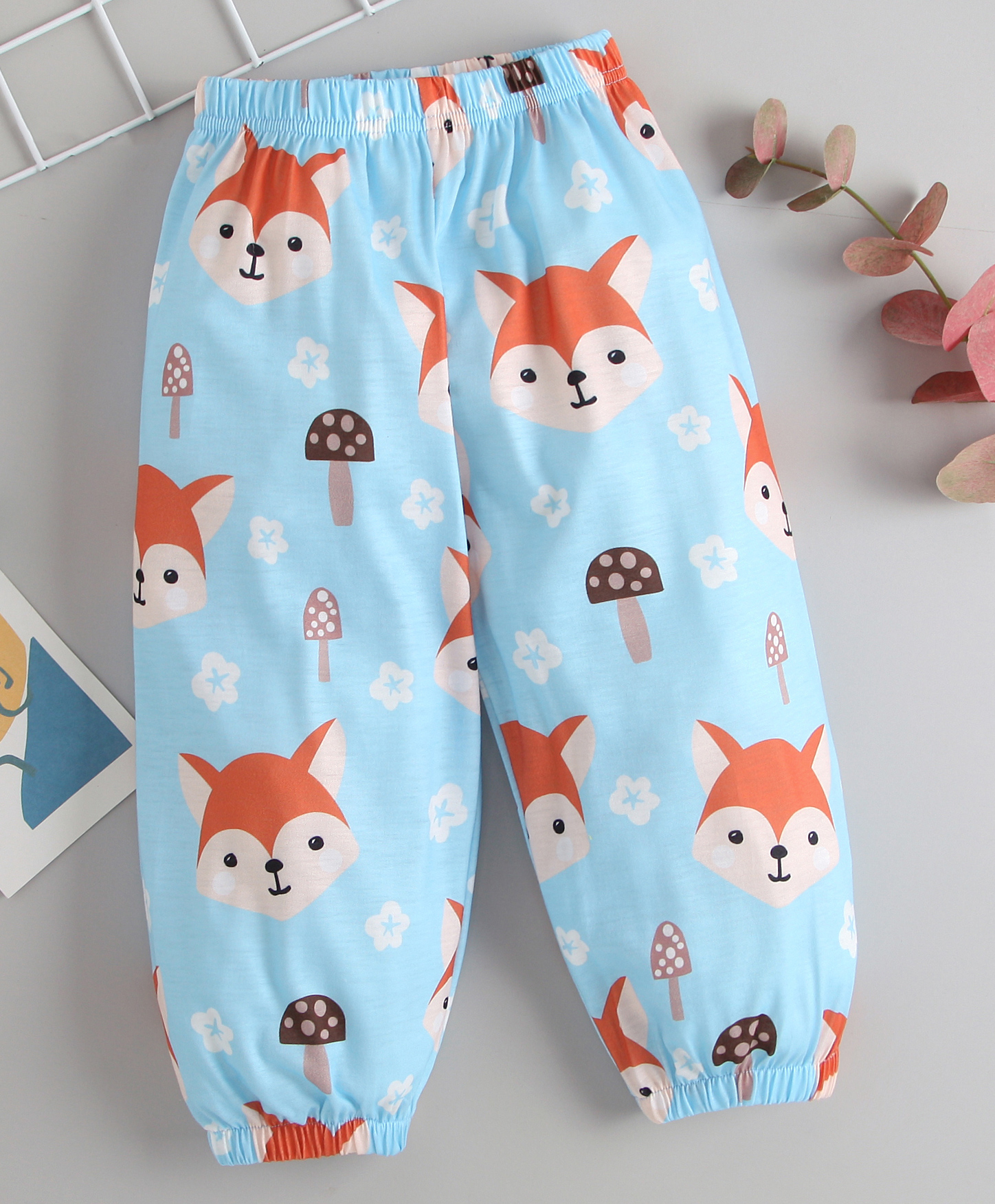 Kookie Kids Full Length Harem Pant - Blue-image-27