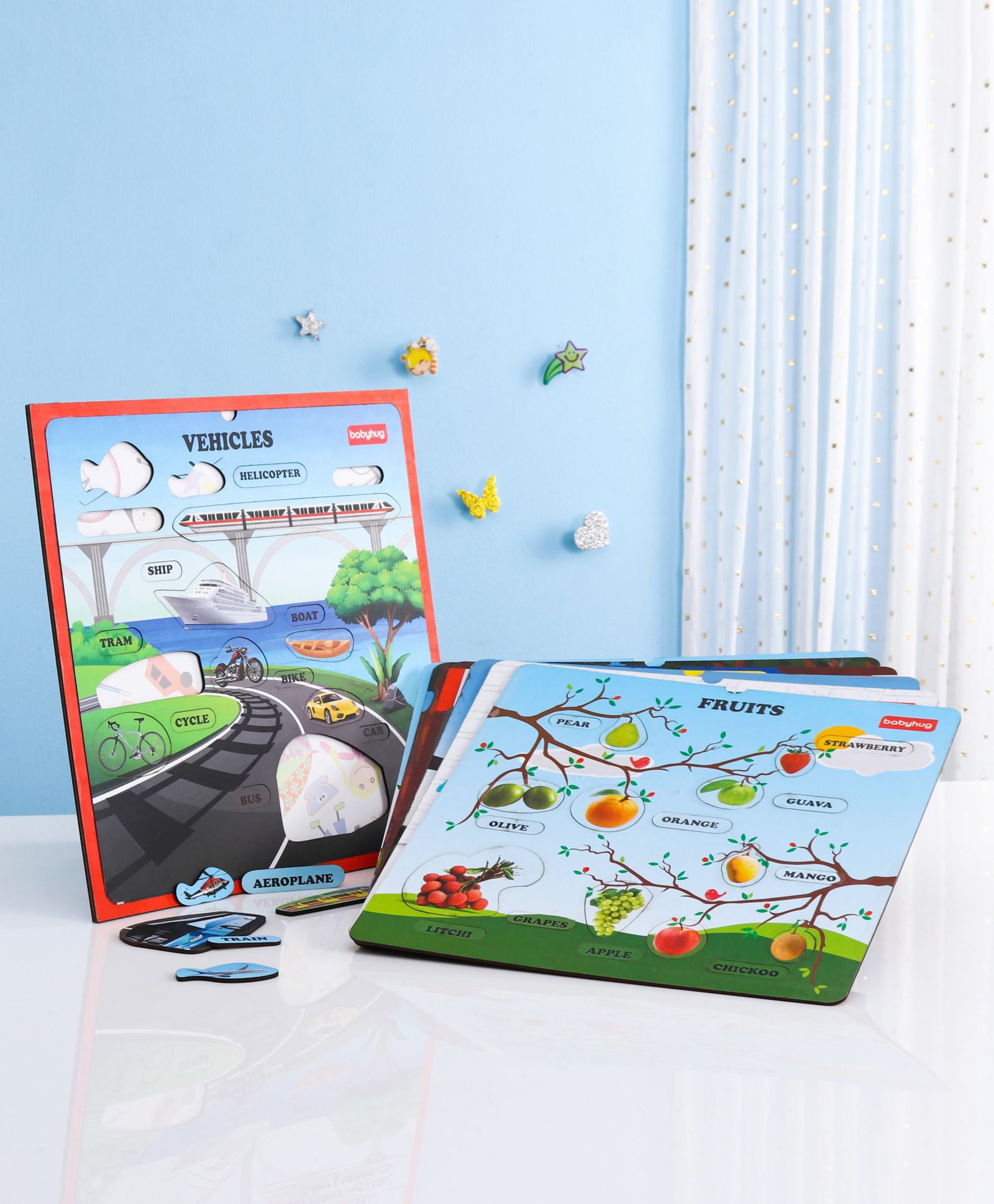 Babyhug 7 in 1 Jigsaw Puzzle - Multicolor-picture-19