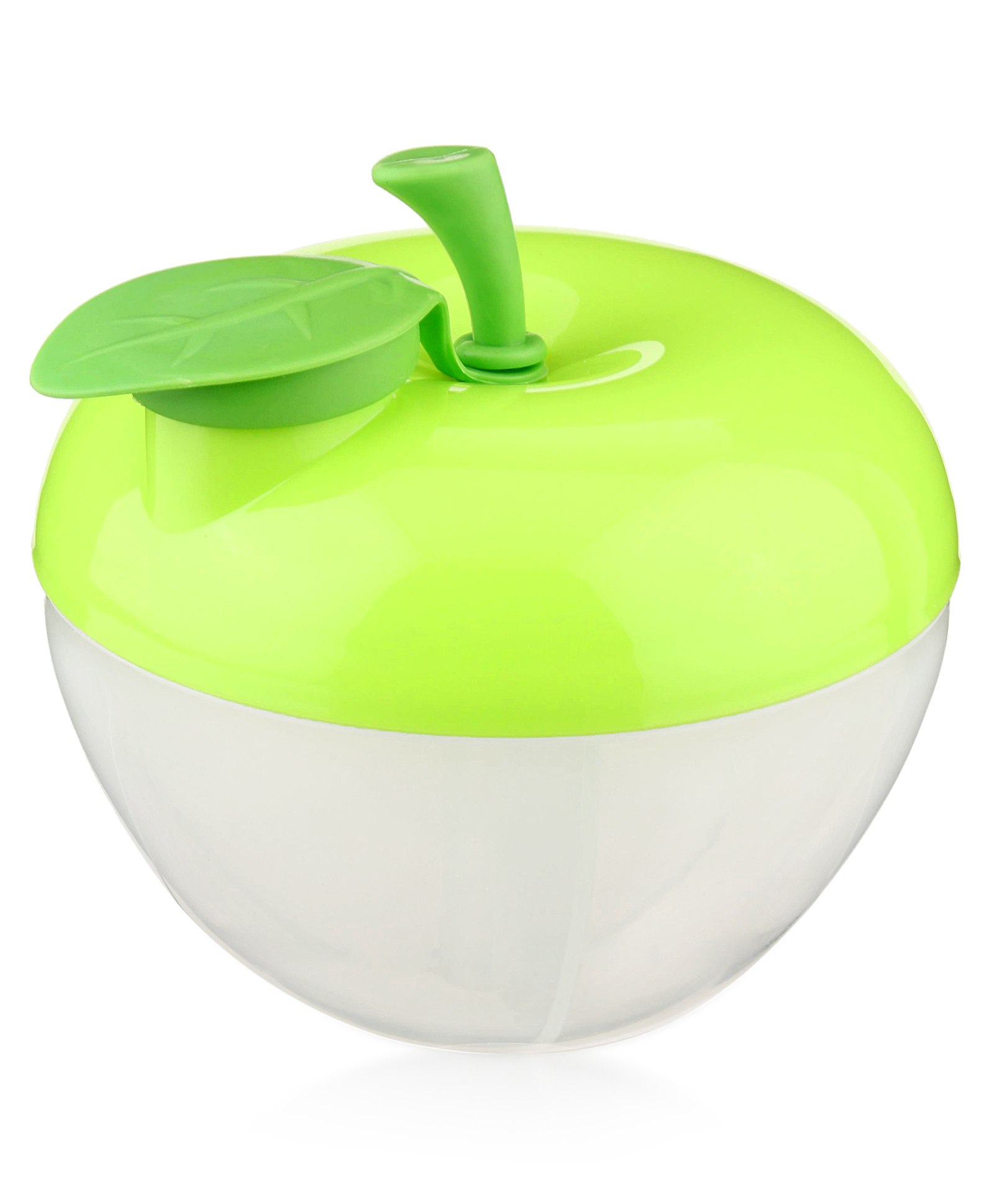 fab n funky Apple Shaped Milk Powder Container - Green-picture-19