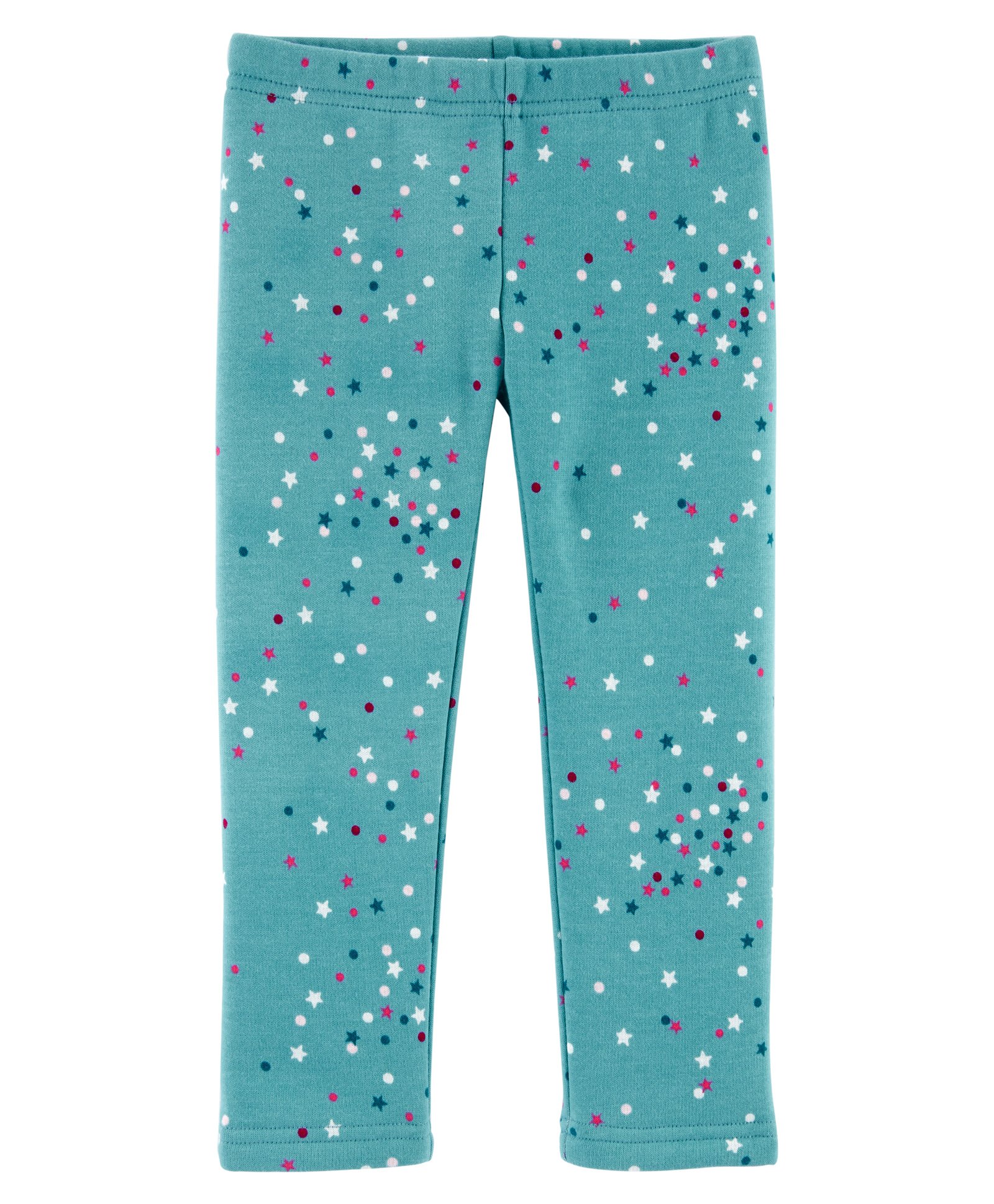 Cozy Fleece-Lined Leggings - Blue 