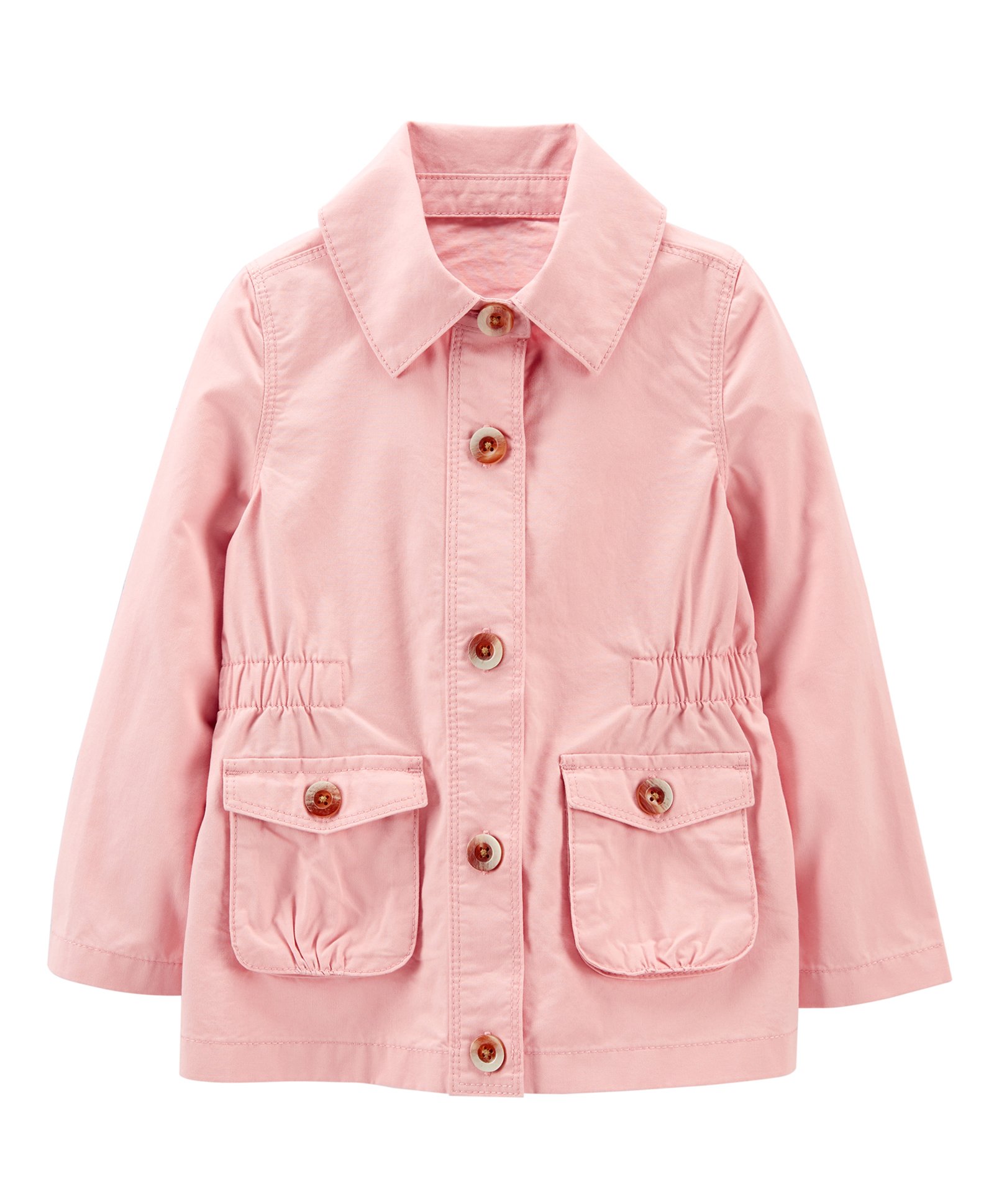 pink twill jacket