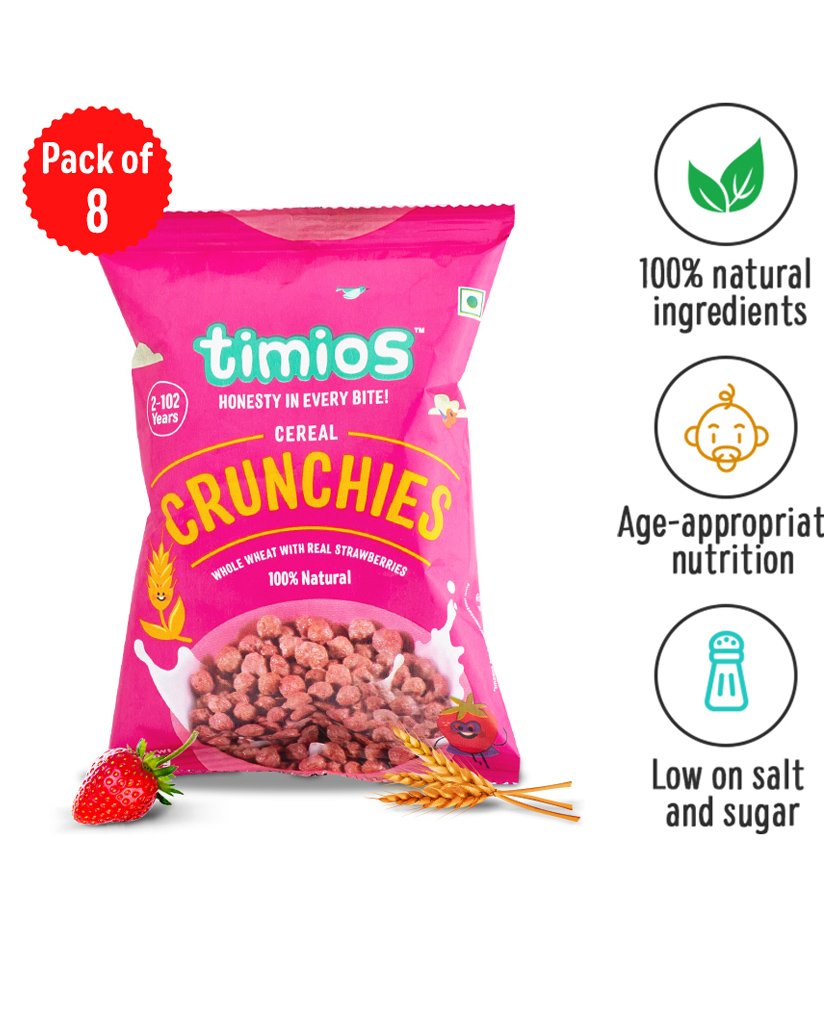 timios Nutritious & Yummy Breakfast Cereals for Kids Pack Of 8 - 30  g-image-19