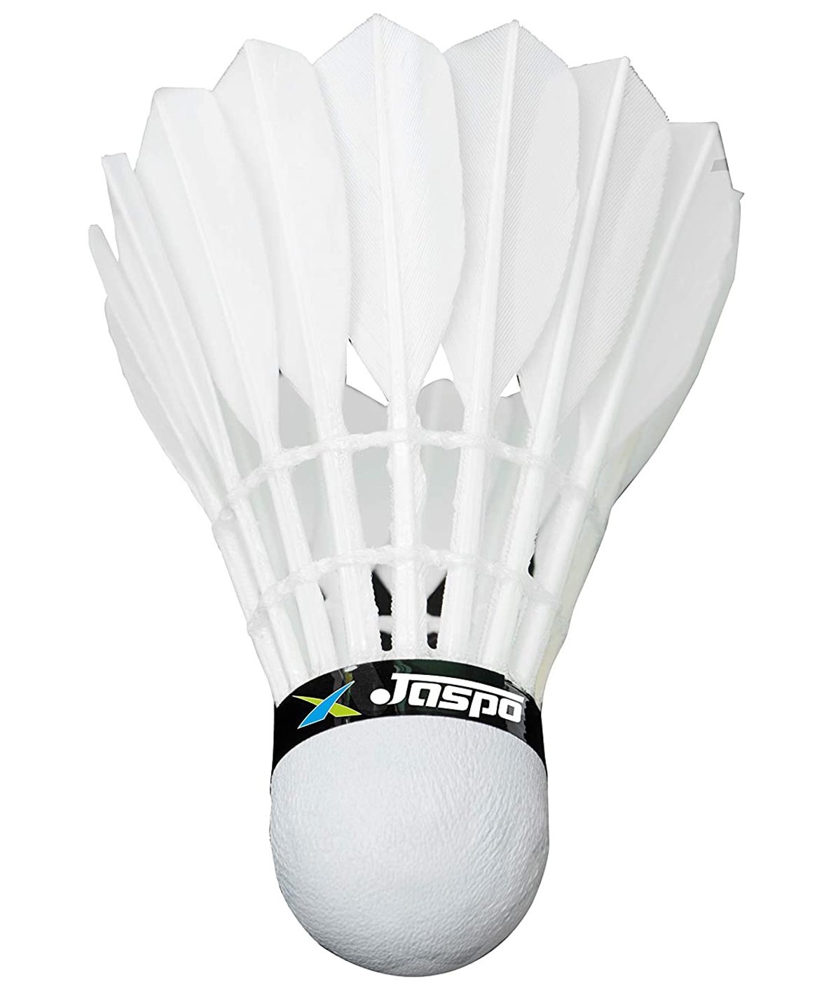 Jaspo Shuttlecocks Pack Of 5 - White-image-44