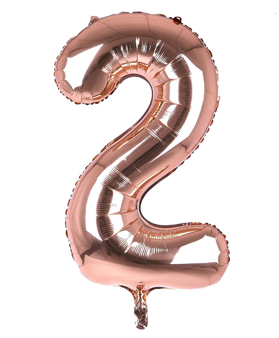 Shopperskart 2nd Birthday Foil Balloon - Pink-image-9