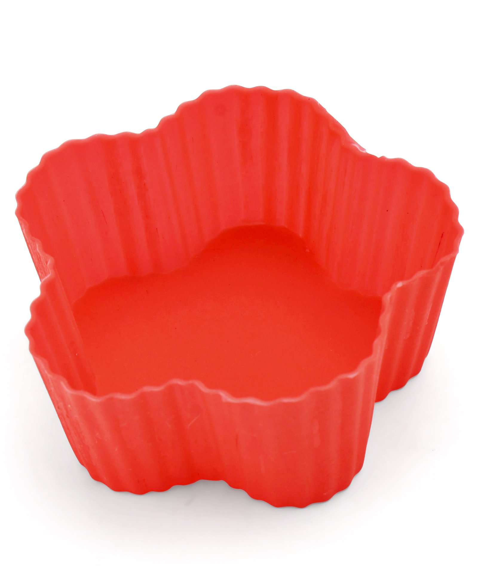 fab n funky Muffin Mould Flower Shape - Color May Vary-picture-25