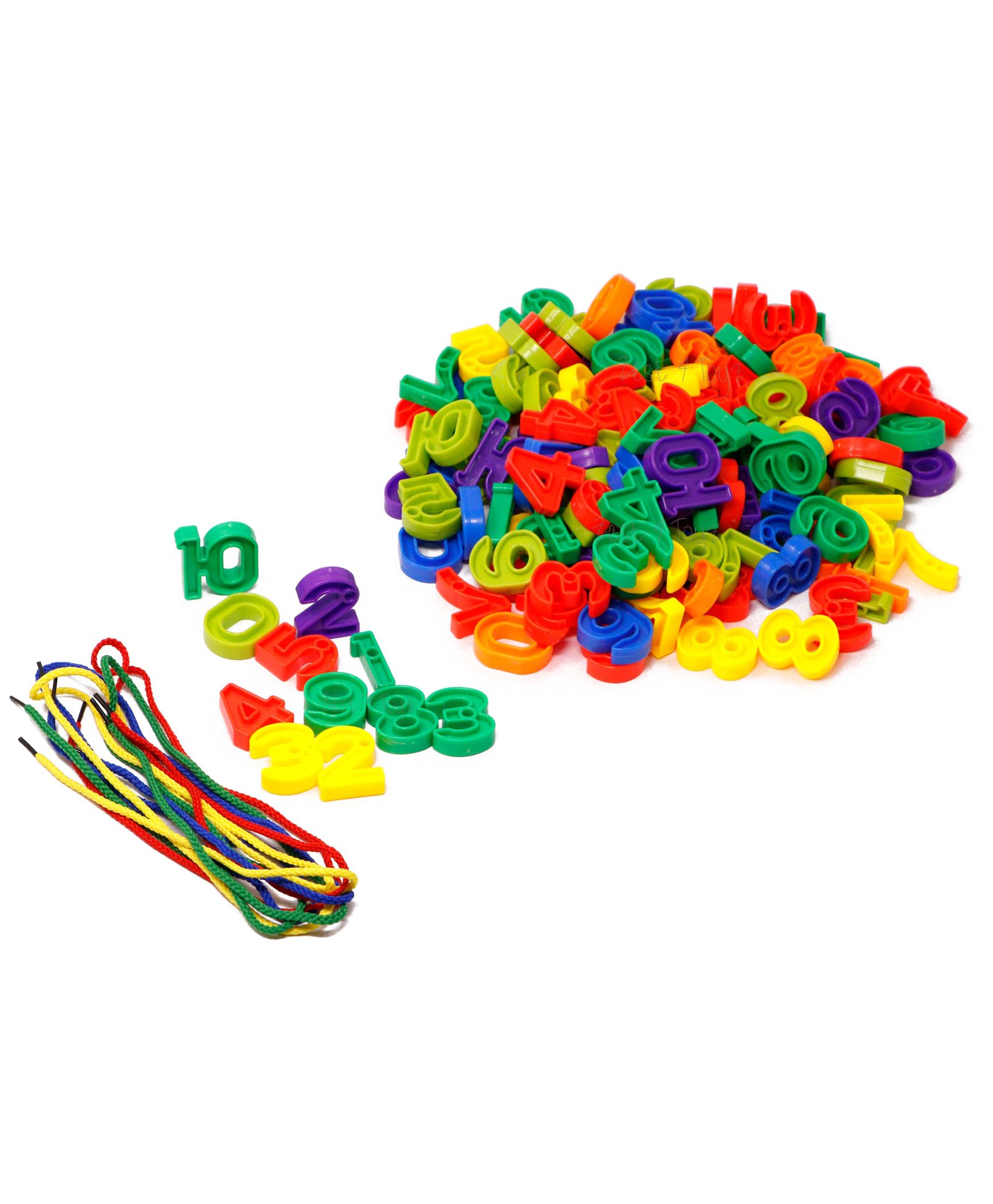 Fiddlerz  Number Blocks Game Set Multicolour - 100 Pieces-image-36