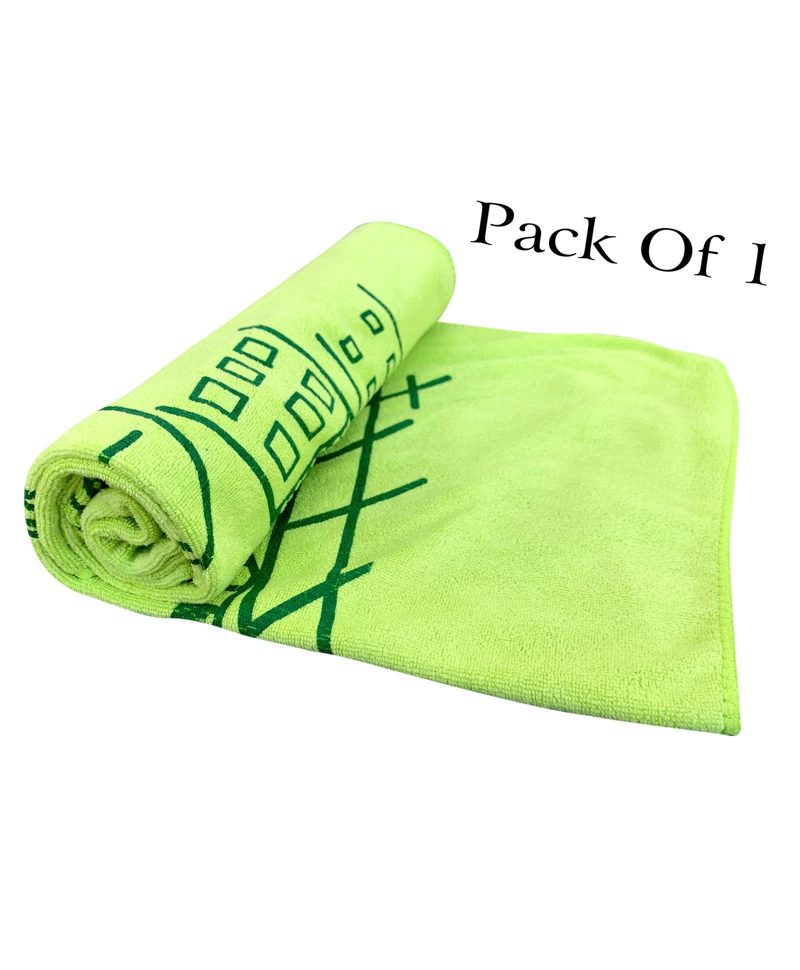 The Little Lookers100% Cotton Soft Bath Towel -Green-image-40
