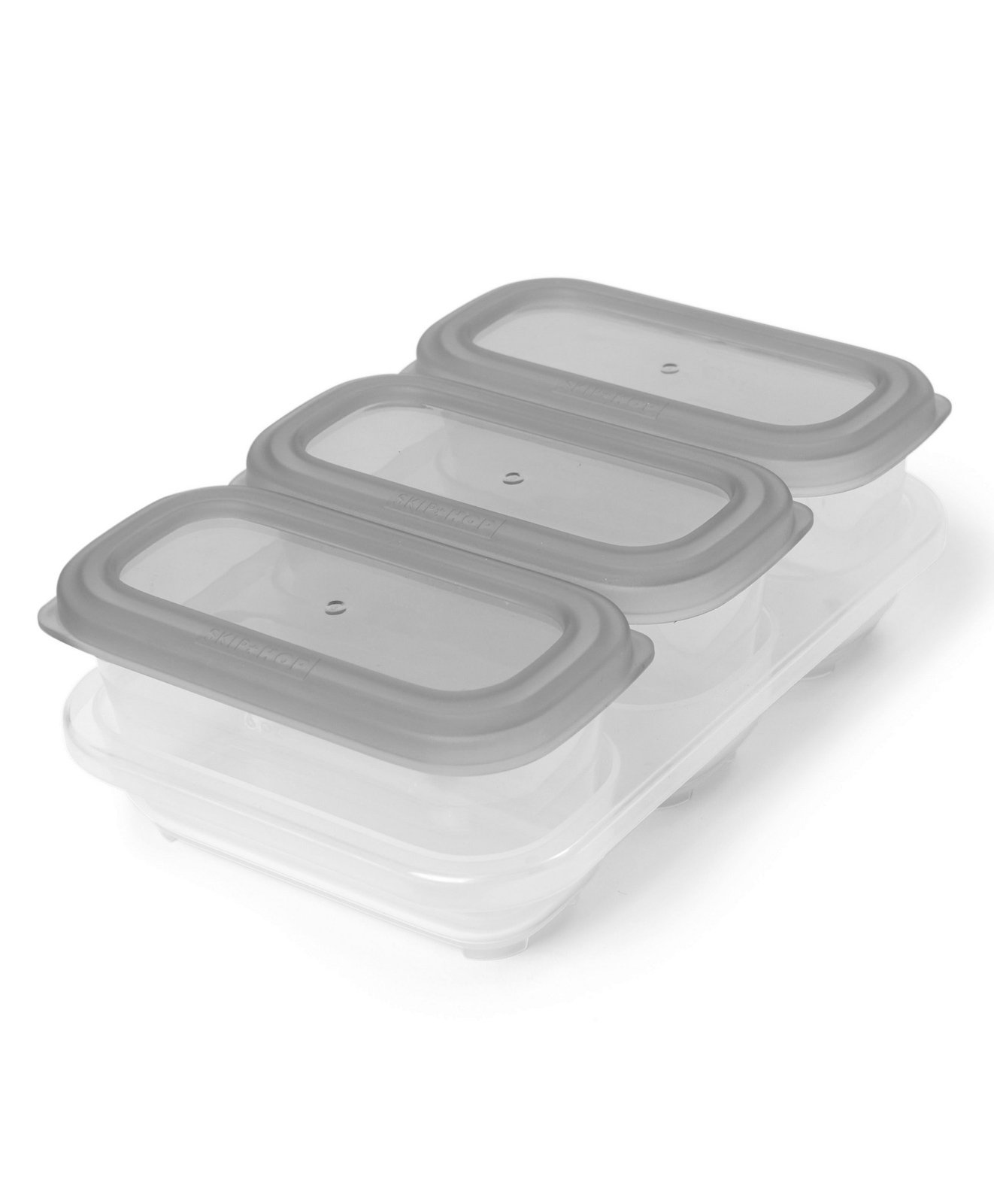 Skip Hop Containers Pack Of 3 Grey - 177 ml each-picture-11