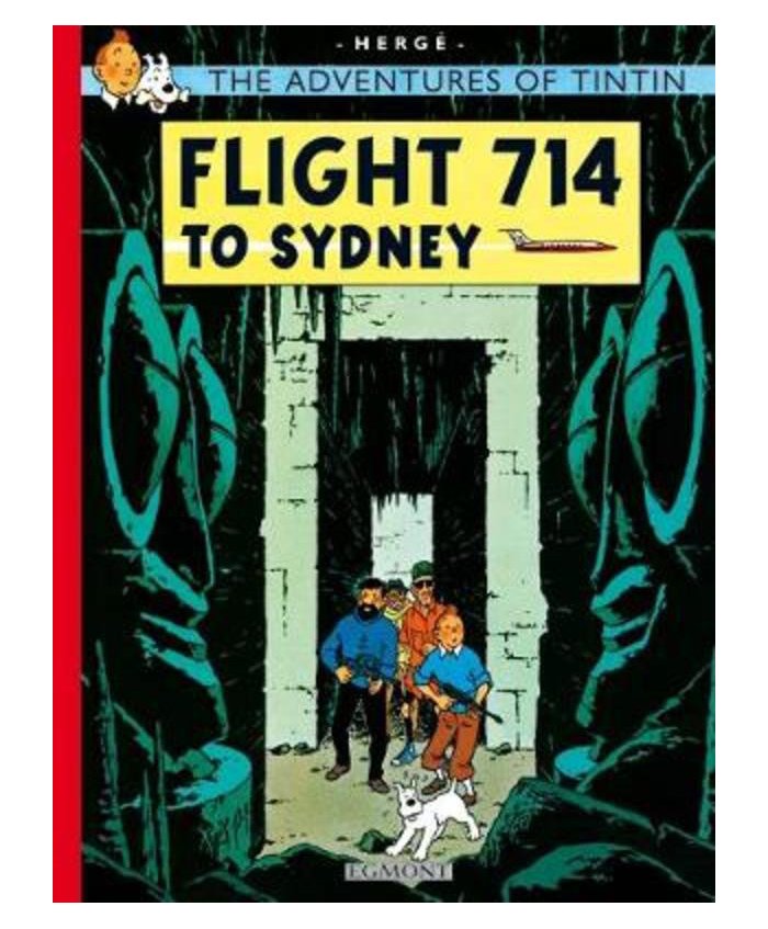 Harper Collins Adventures of Tintin: Flight 714 to Sydney Comic Story Book - English-picture-12
