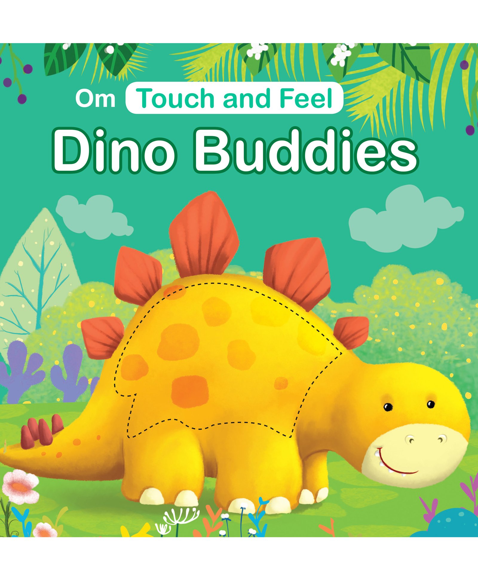 Dino Buddies Touch And Feel Board Book - English-image-47