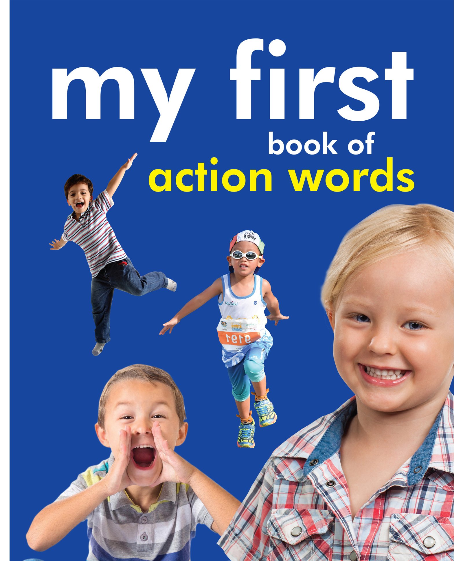 My First Book of Action Words Board Book - English-image-12