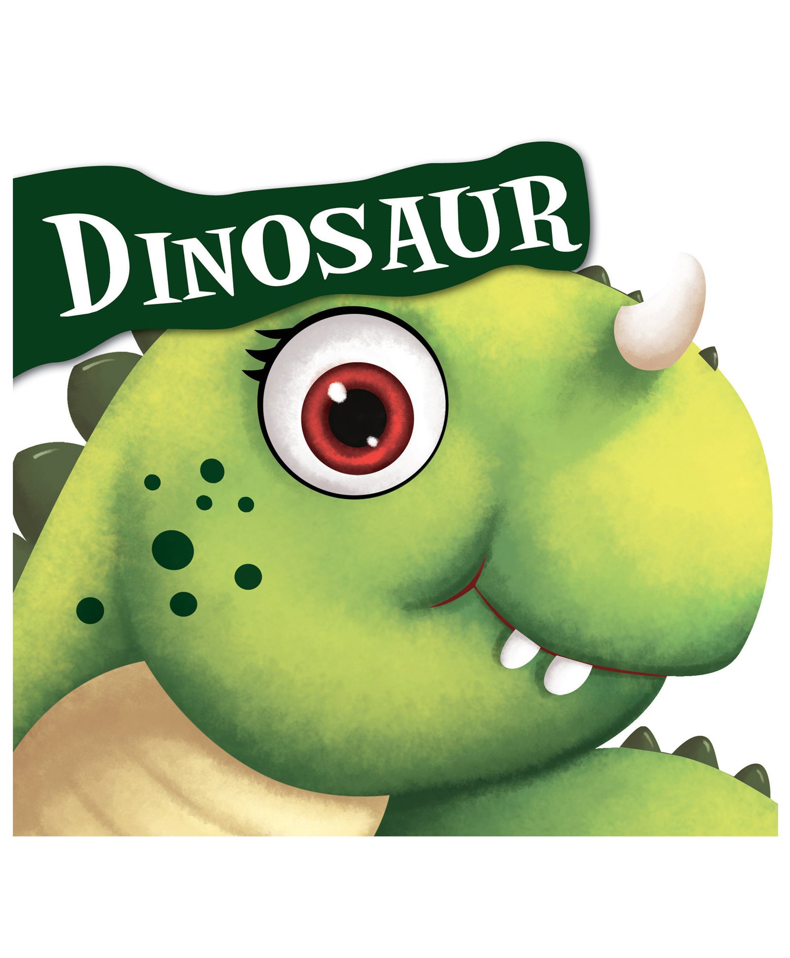 Board Book Dinosaur Cutout Board Book - English-image-49