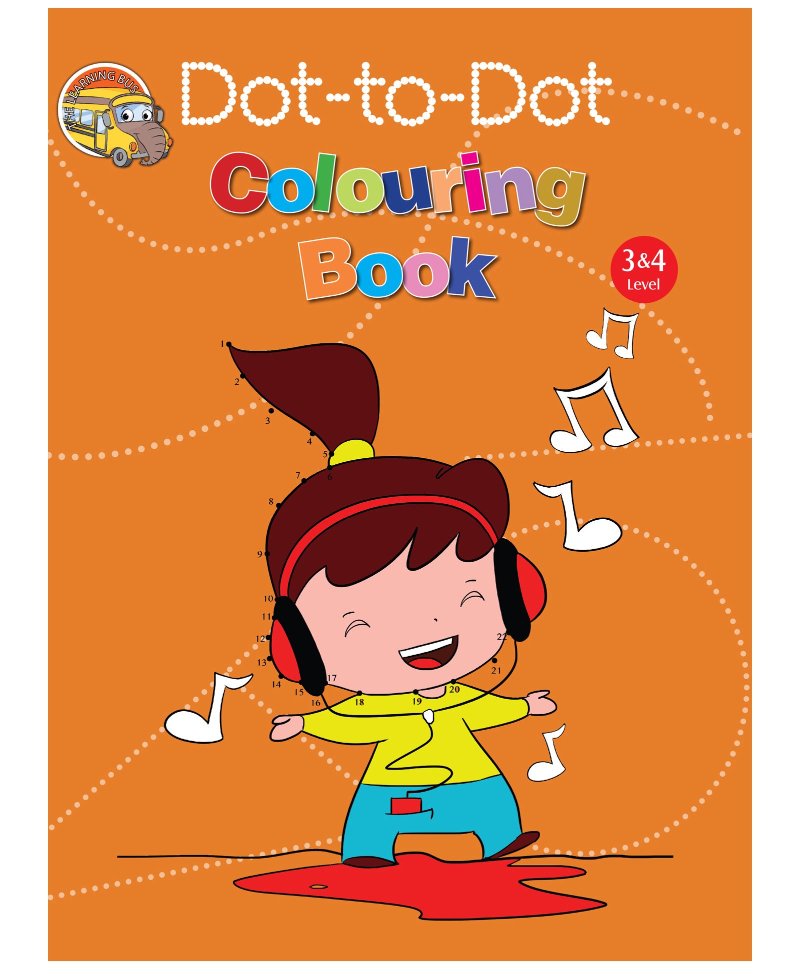 Dot To Dot Colouring Book - English-image-6