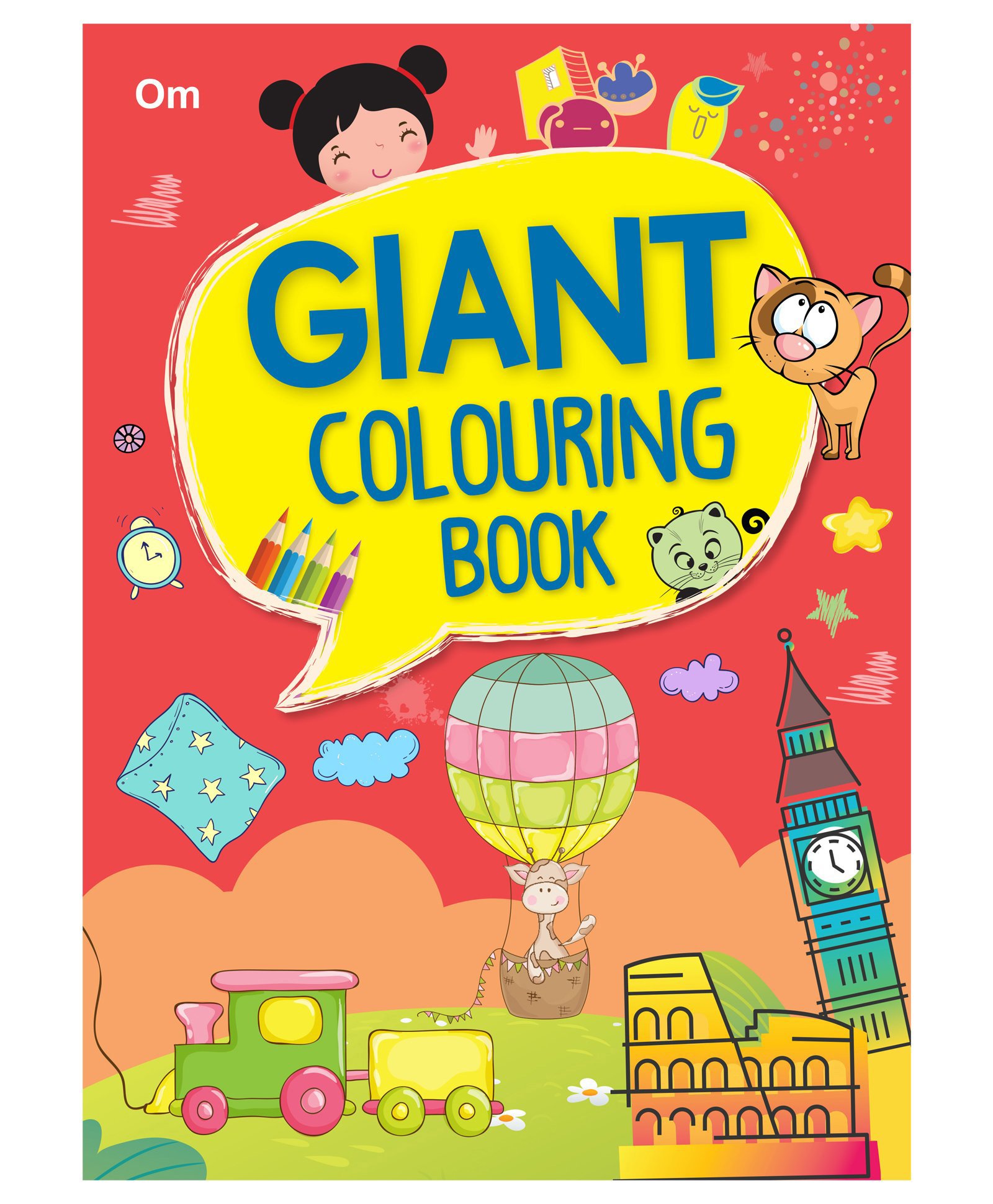 om books international CGiant Colouring Book - English-picture-25