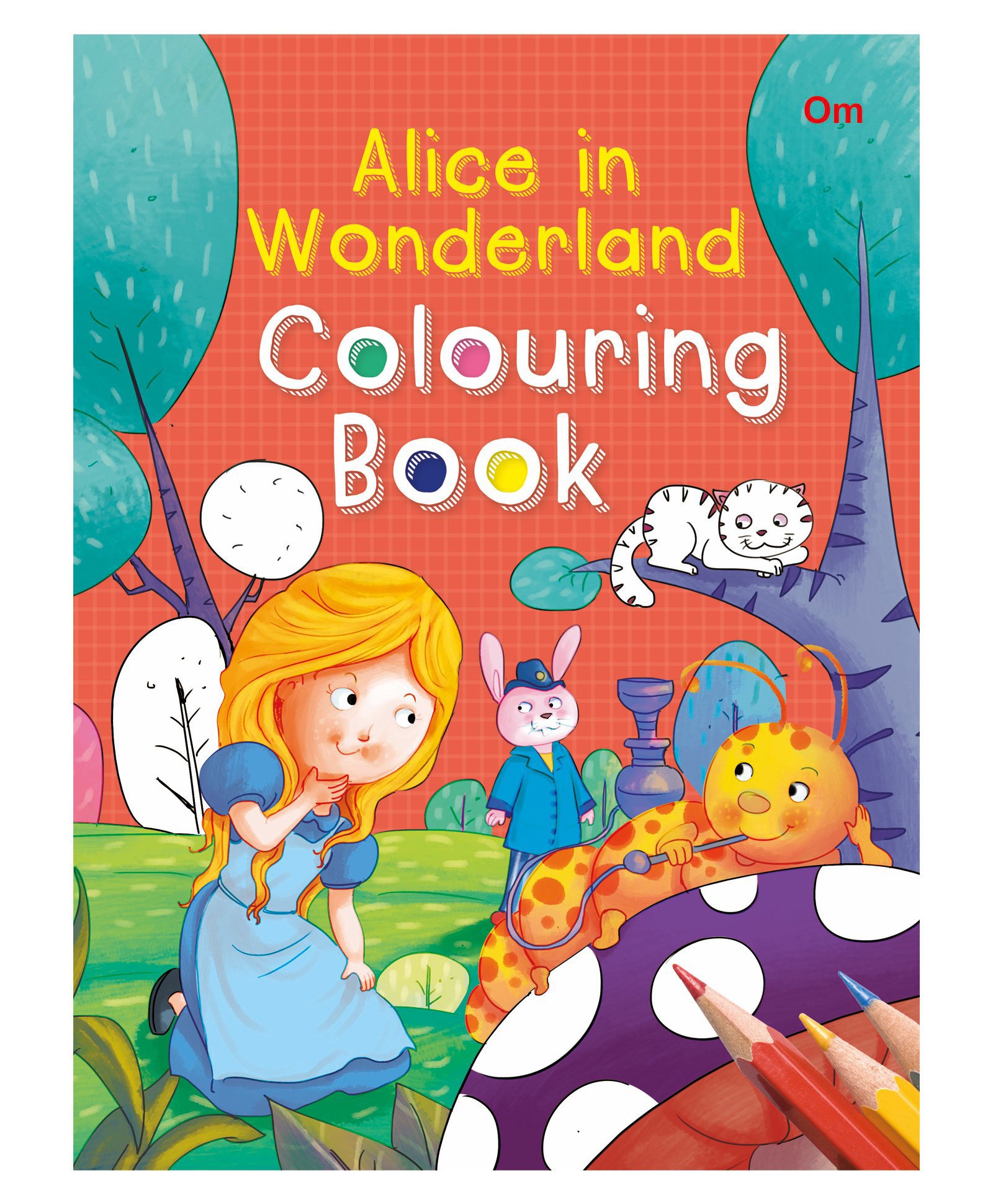 Alice in Wonderland Fairy Tales Colouring Book - English-image-32