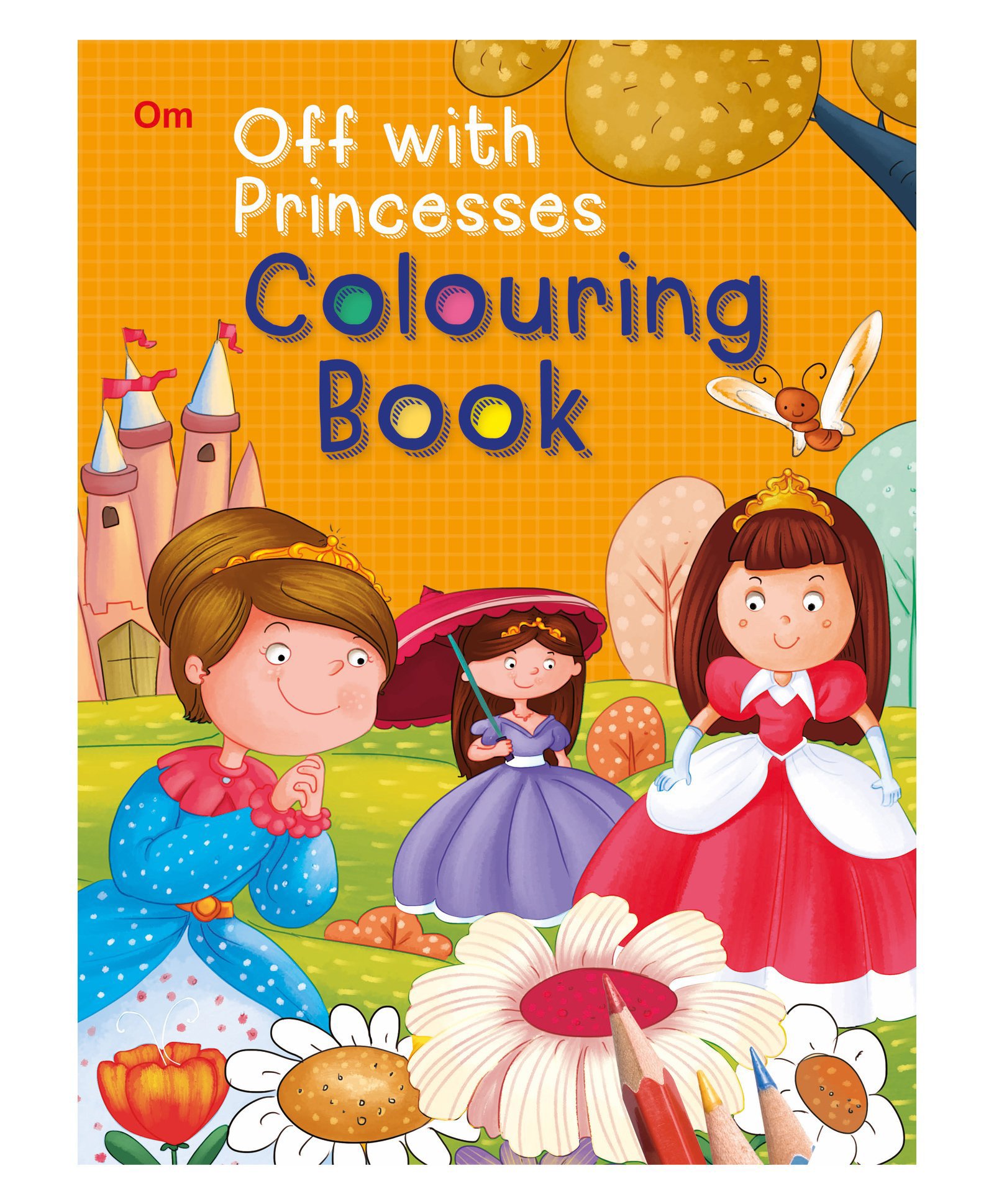 Off with Princesses Fairy Tales Colouring Book - English-image-3