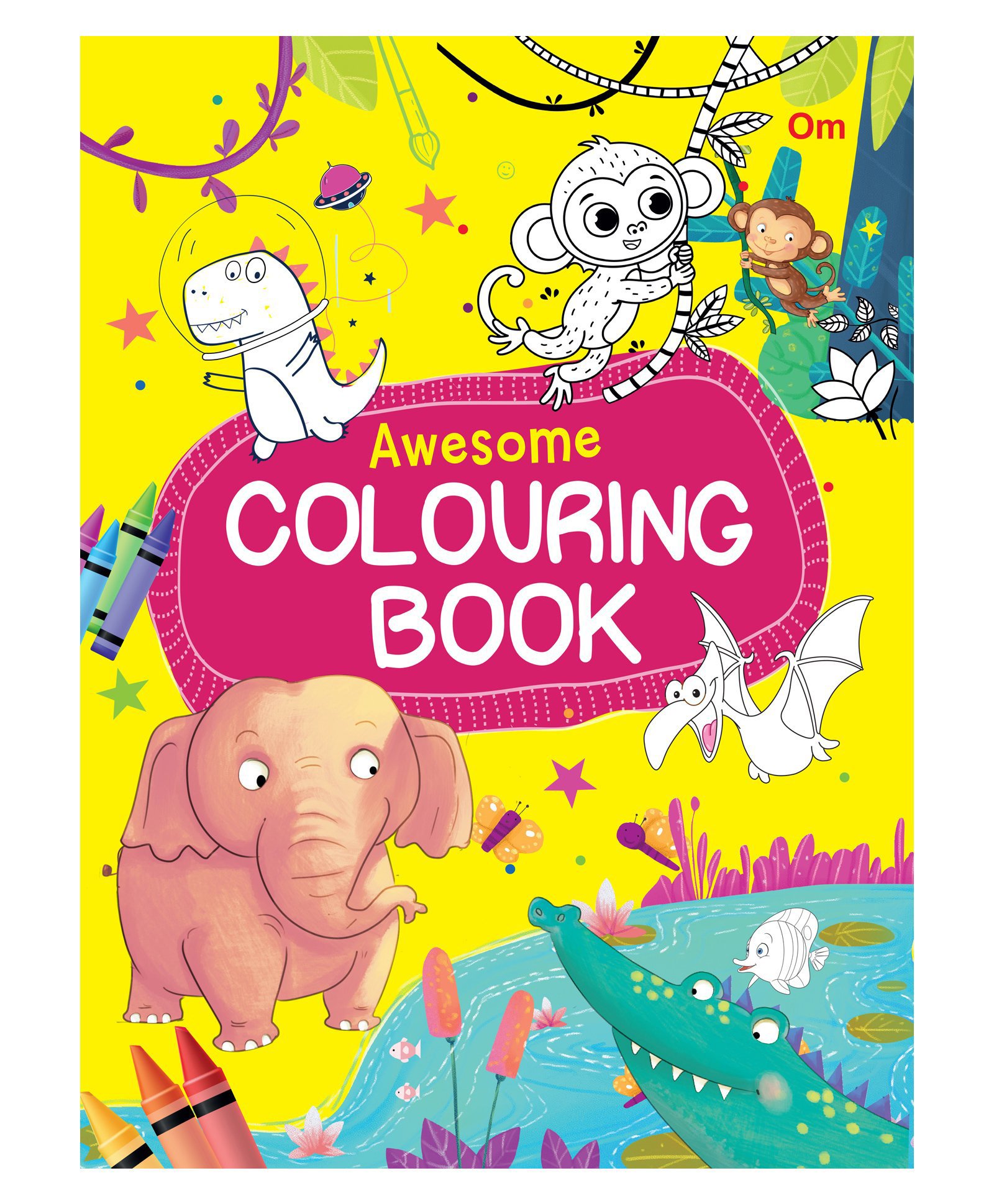 Awesome Colouring Book - English-image-36