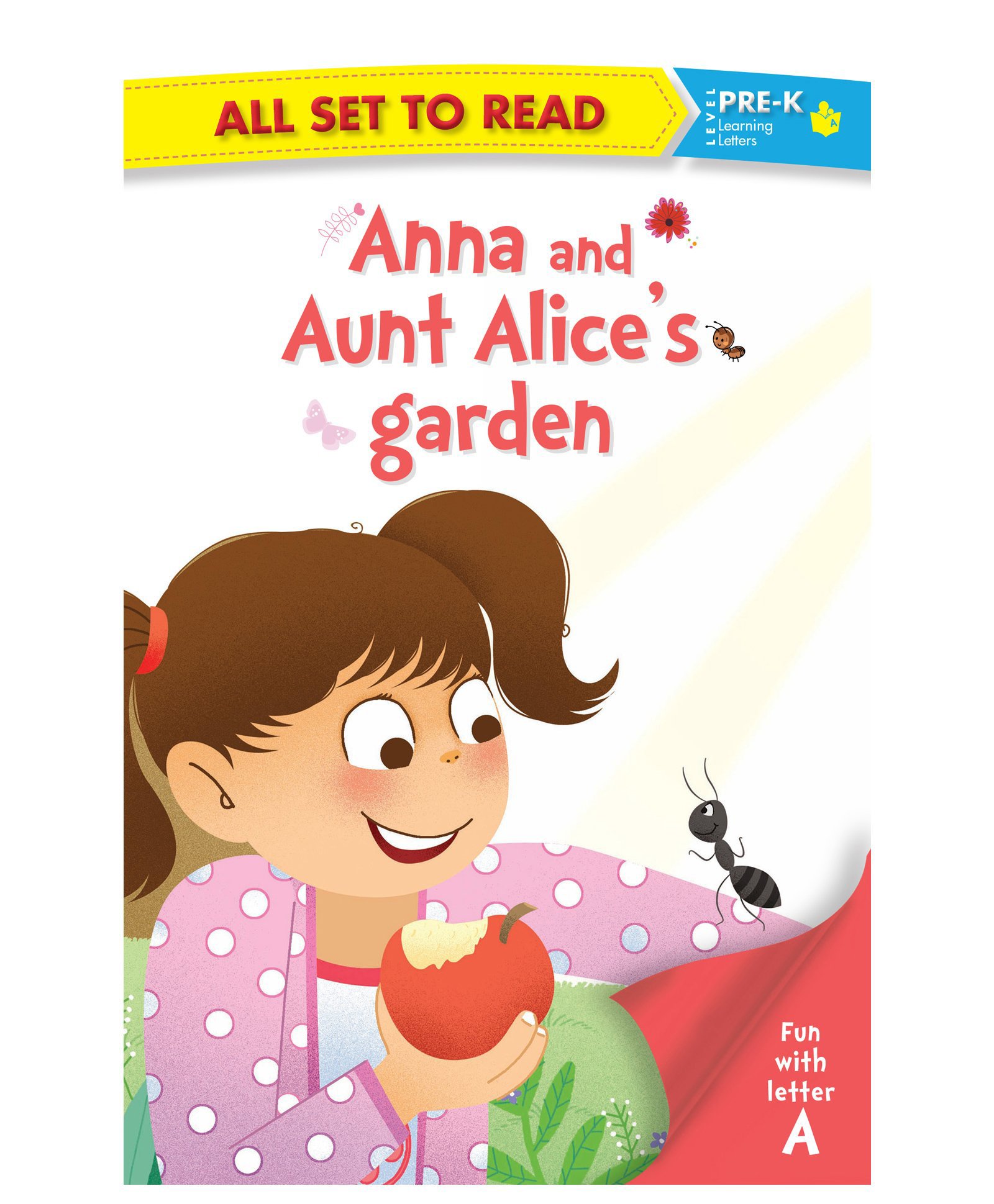 All Set to Read Fun with Letter A  Anna and Aunt Alice's Garden Picture Book - English-image-24