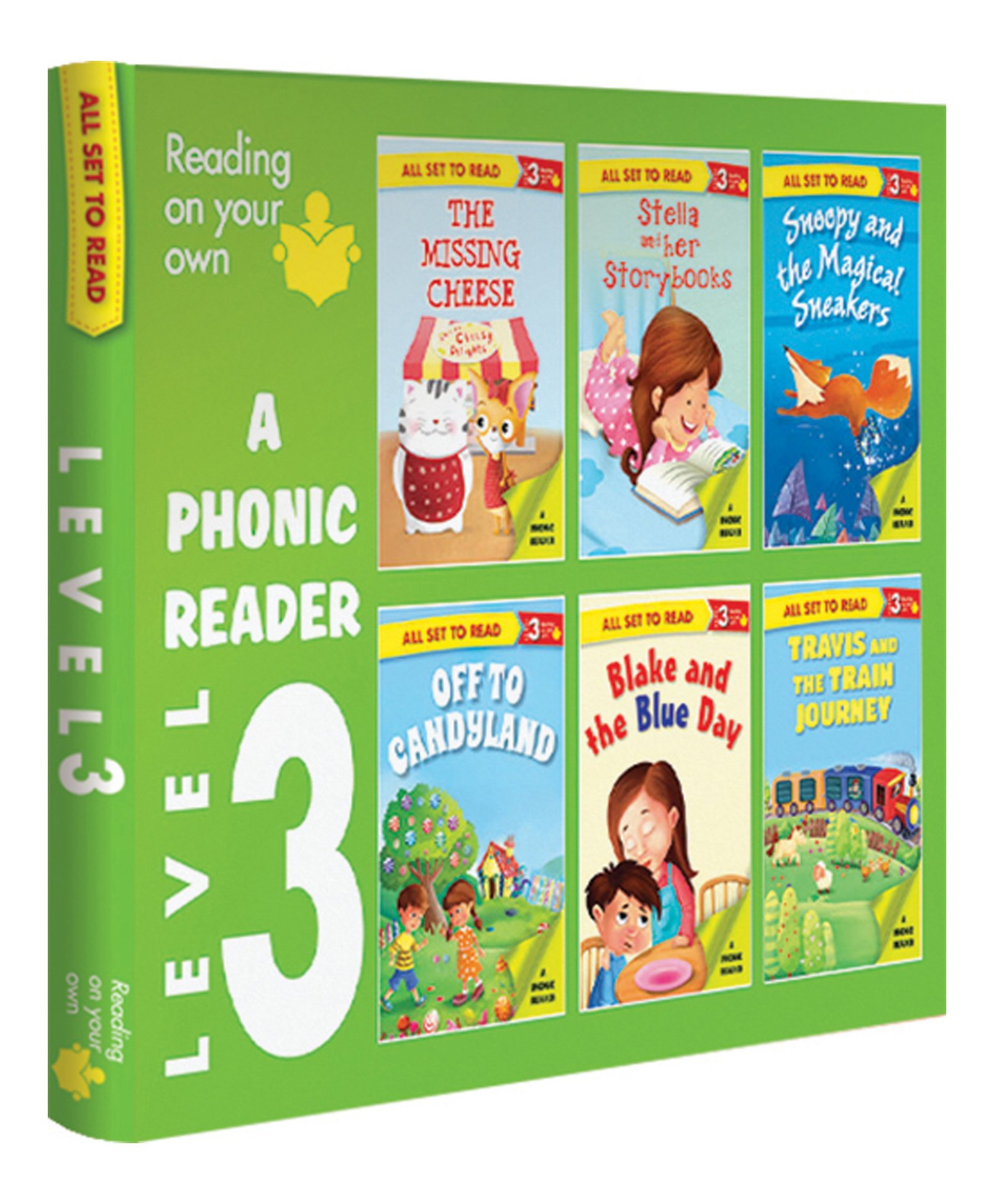 om books international All set to Read A Phonic Reader Level 3 Phonics Readers Set of 6 Books - English-picture-33