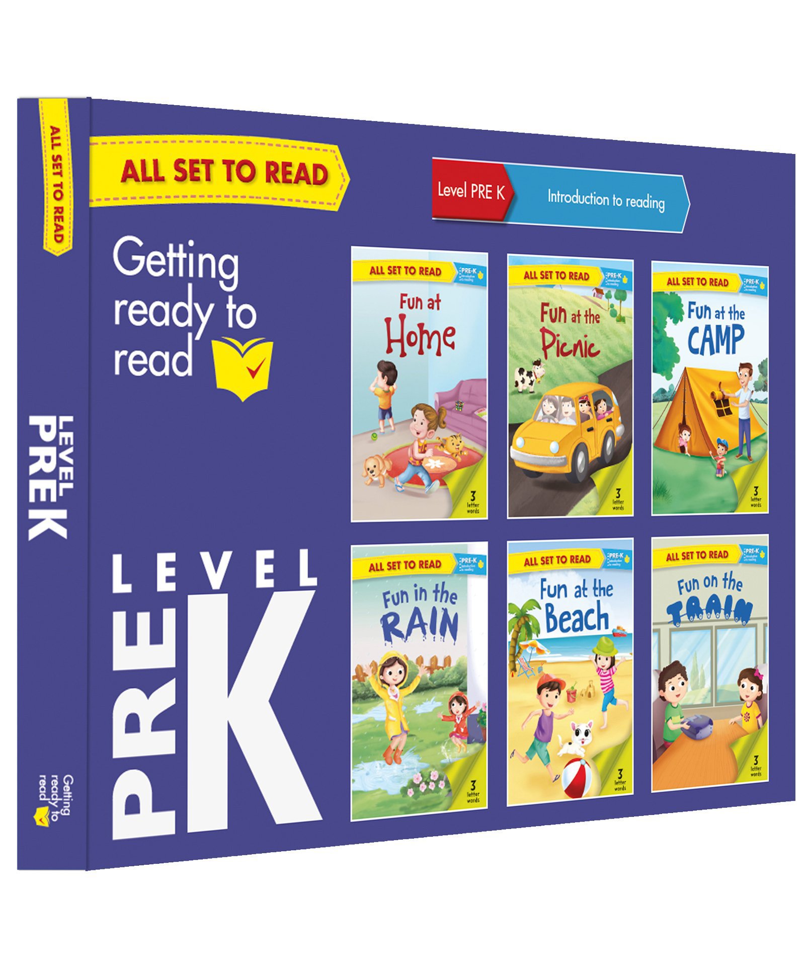 om books international All Set to Read Level Pre Learning Books Pack of 6 - English-picture-48